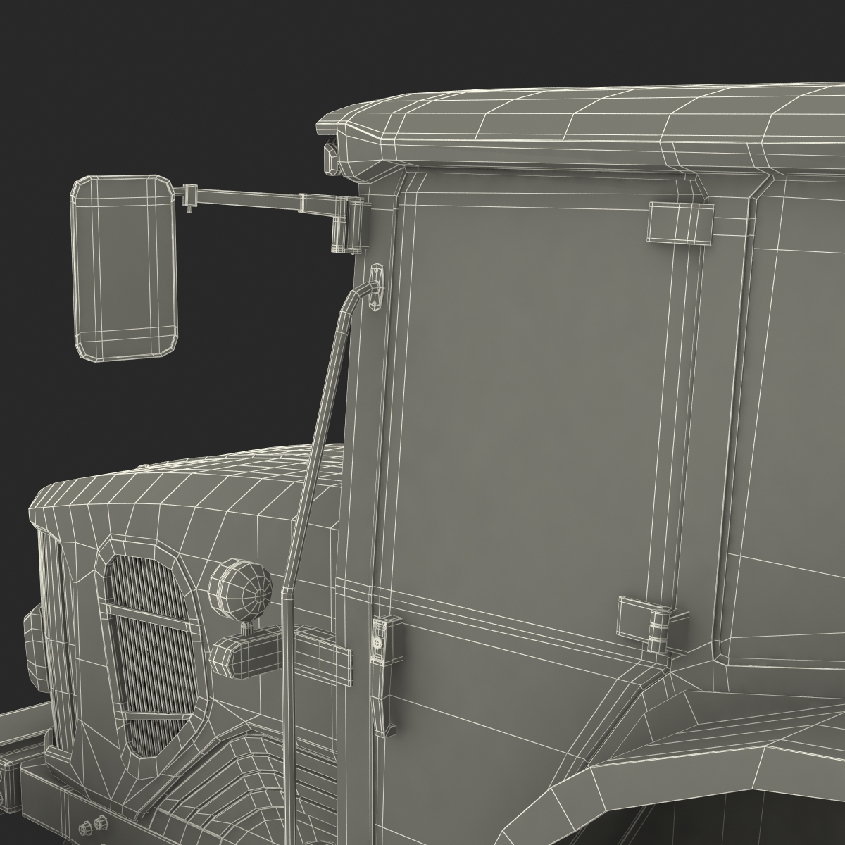 3D model Tractor Generic