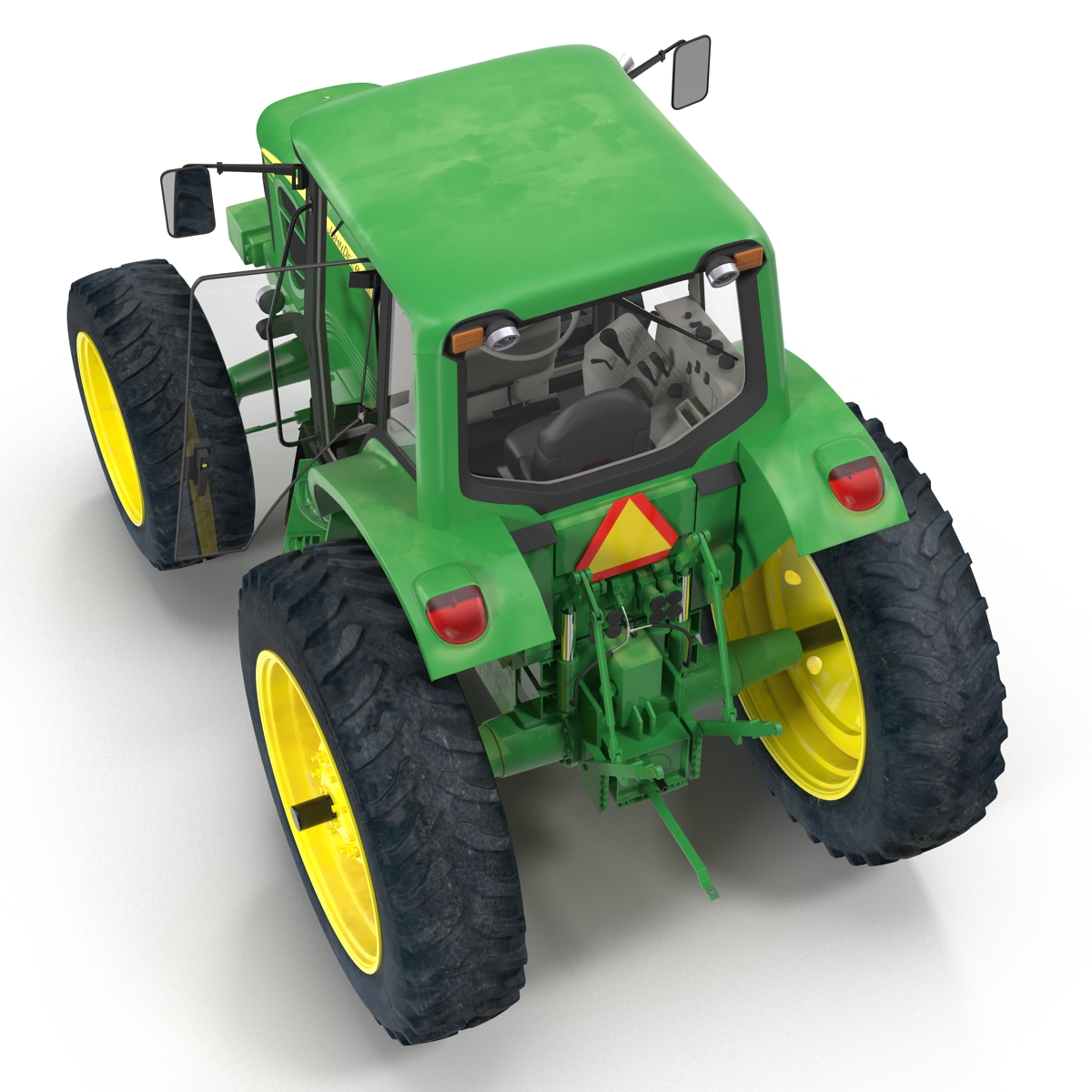 3D model Tractor John Deere 7330 Rigged