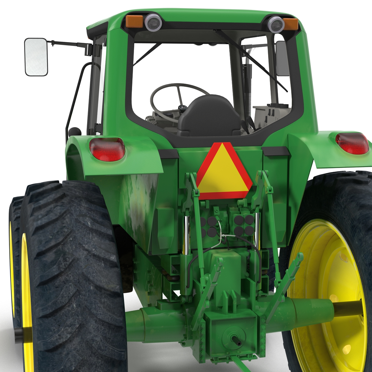 3D model Tractor John Deere 7330 Rigged