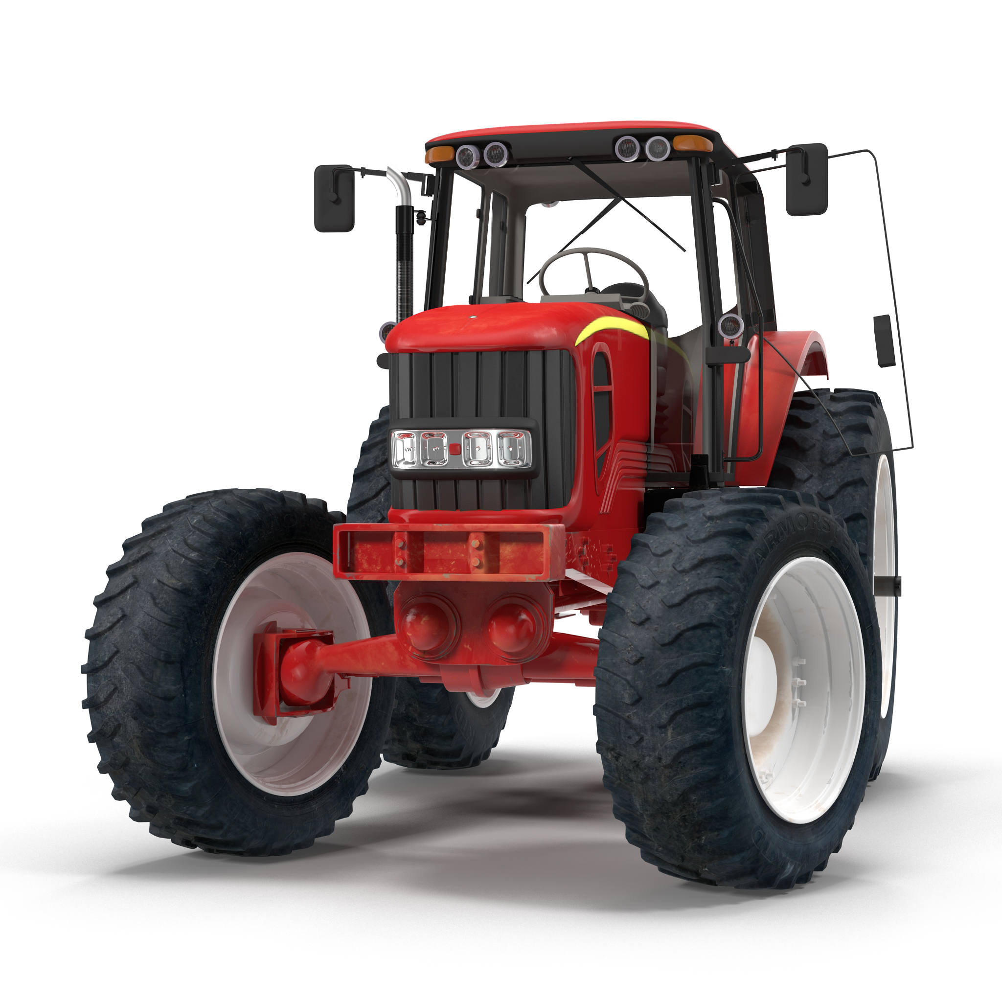 Tractor Generic Rigged 3D