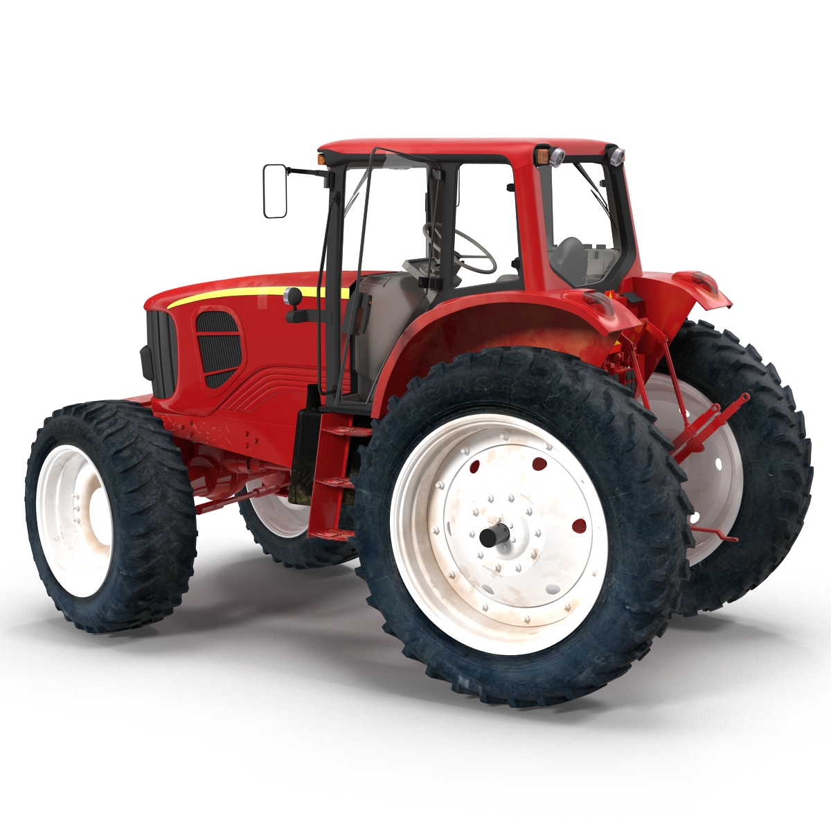 Tractor Generic Rigged 3D