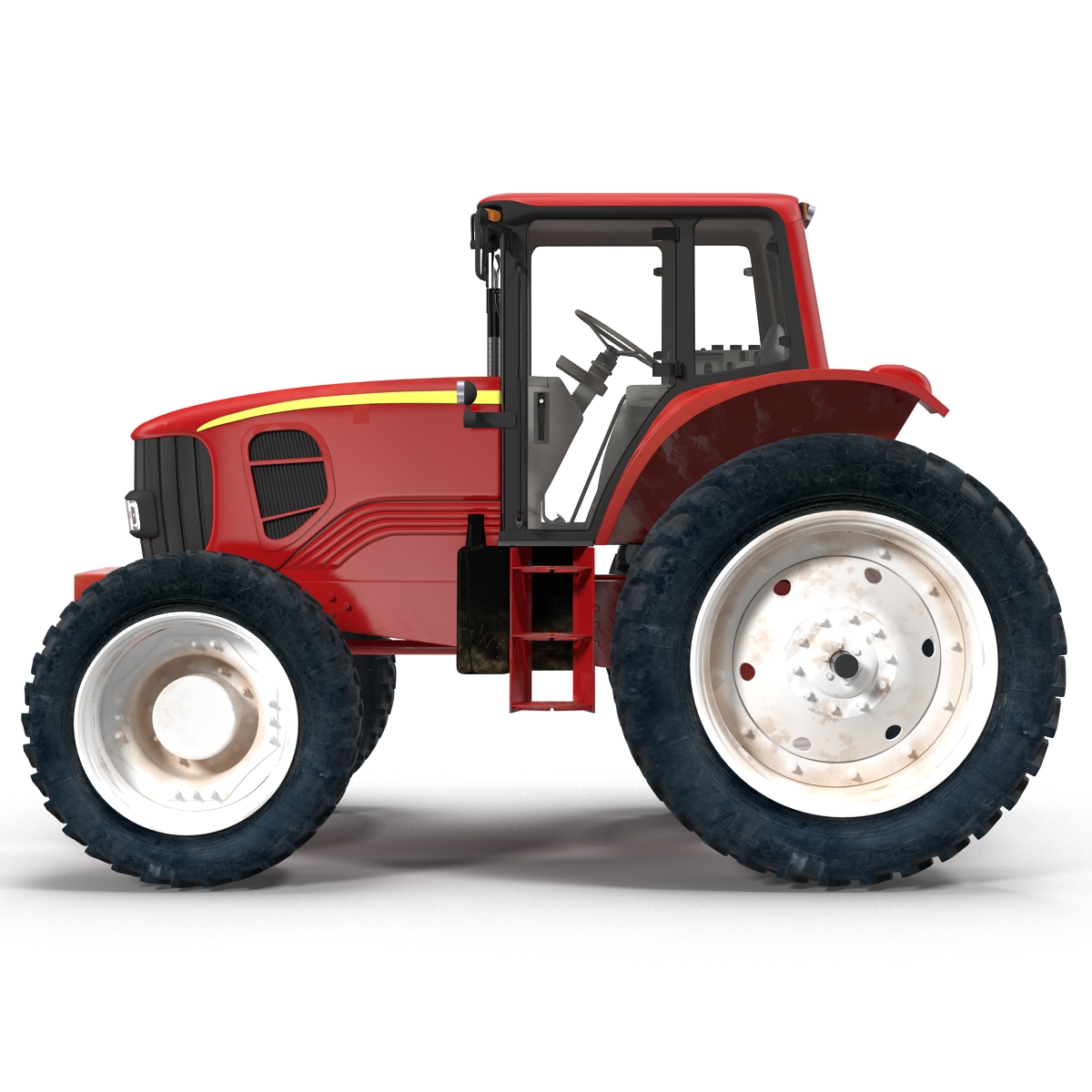 Tractor Generic Rigged 3D