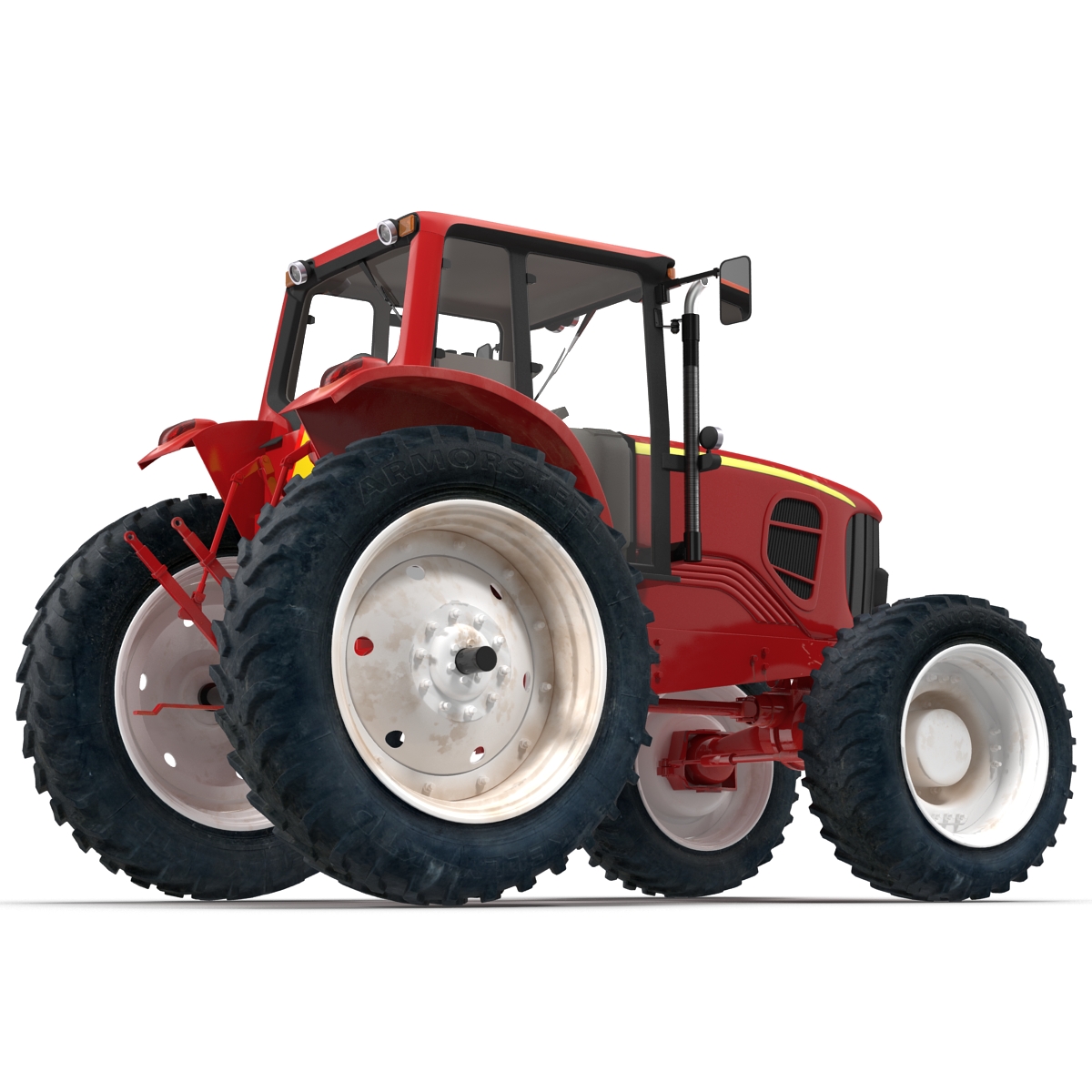 Tractor Generic Rigged 3D