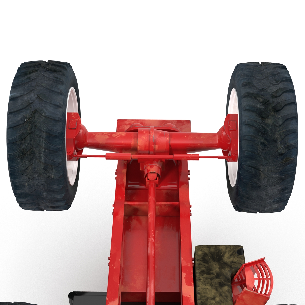 Tractor Generic Rigged 3D