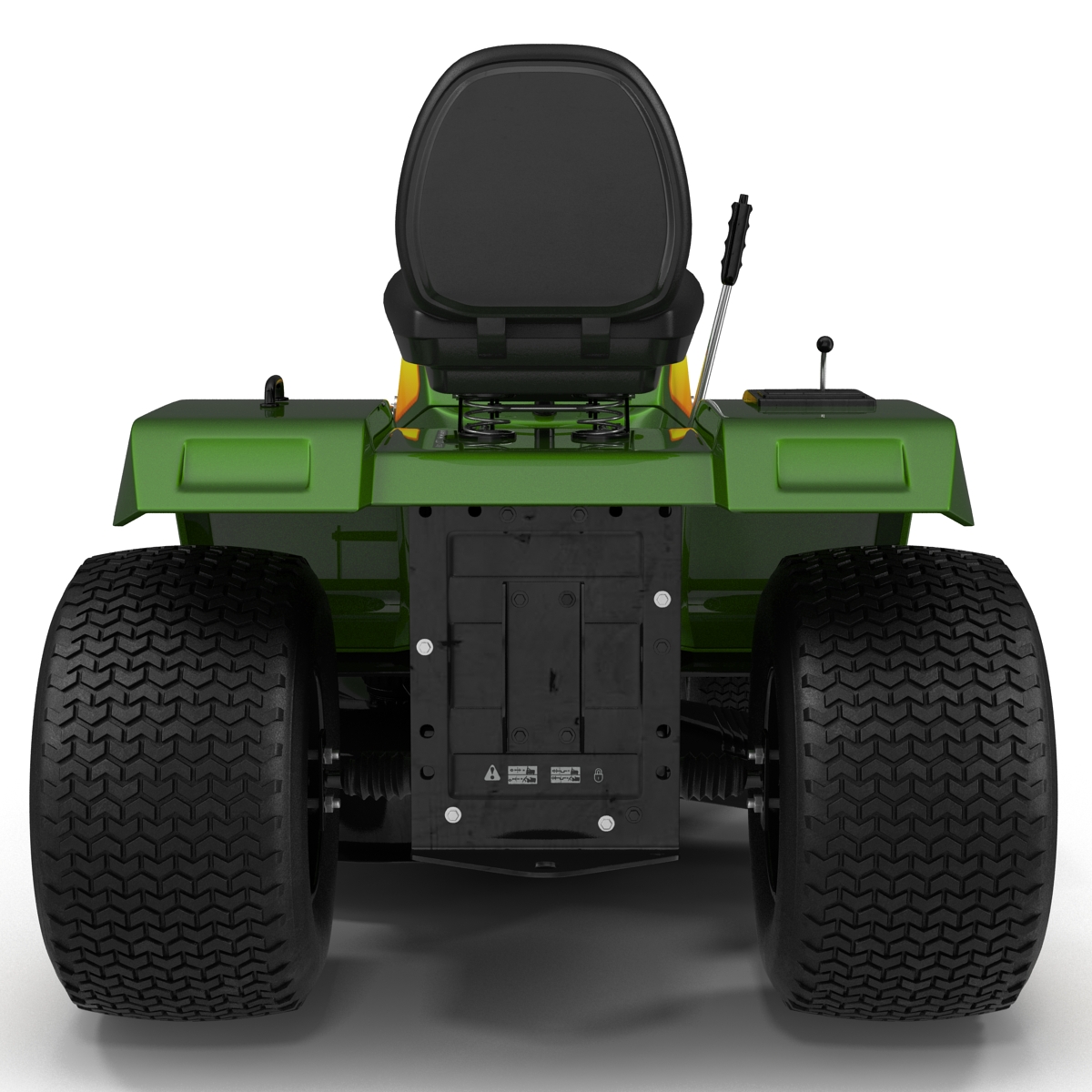 Lawn Tractor Snapper Rigged 3D