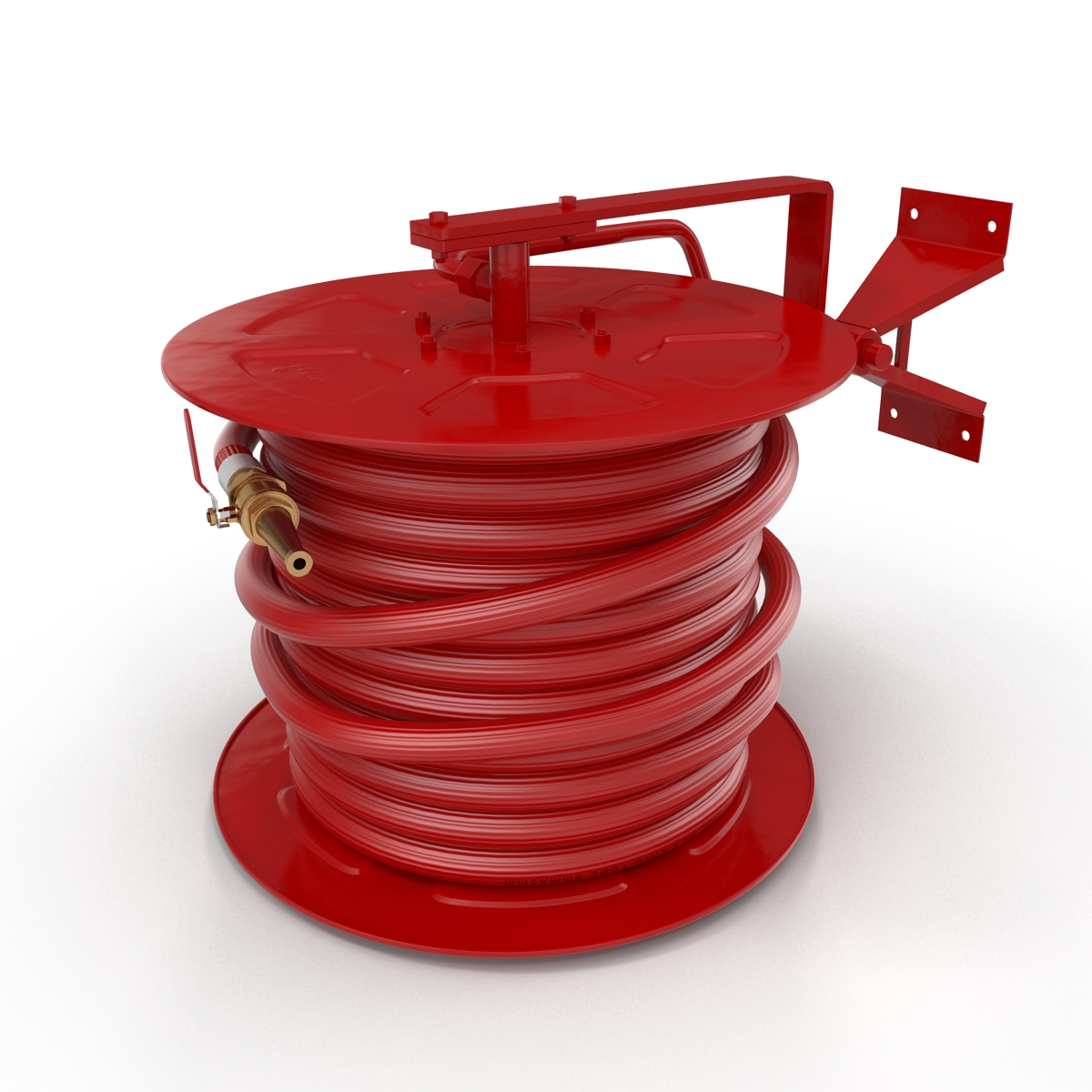 Fire Hose Reel 3D model