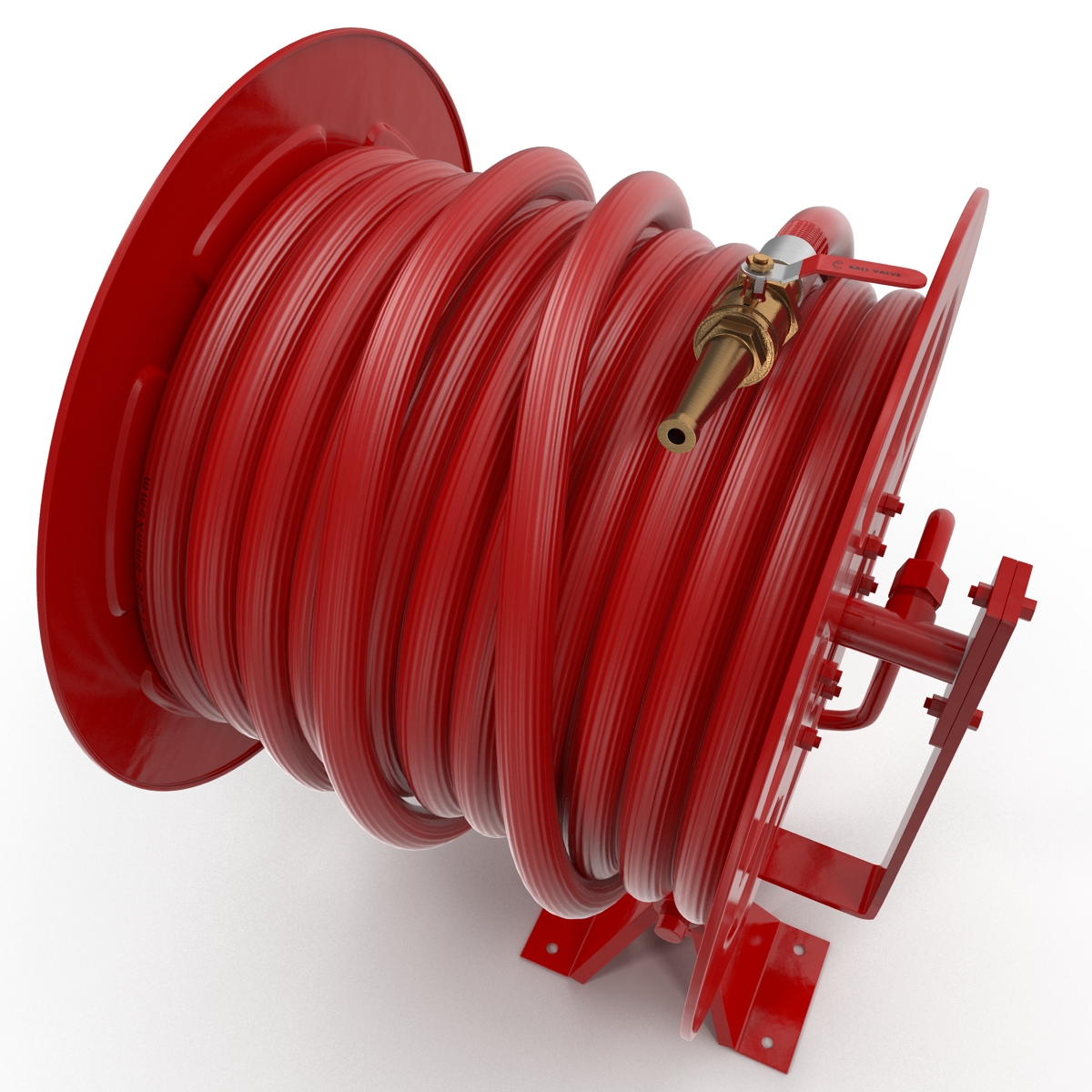 Fire Hose Reel 3D model