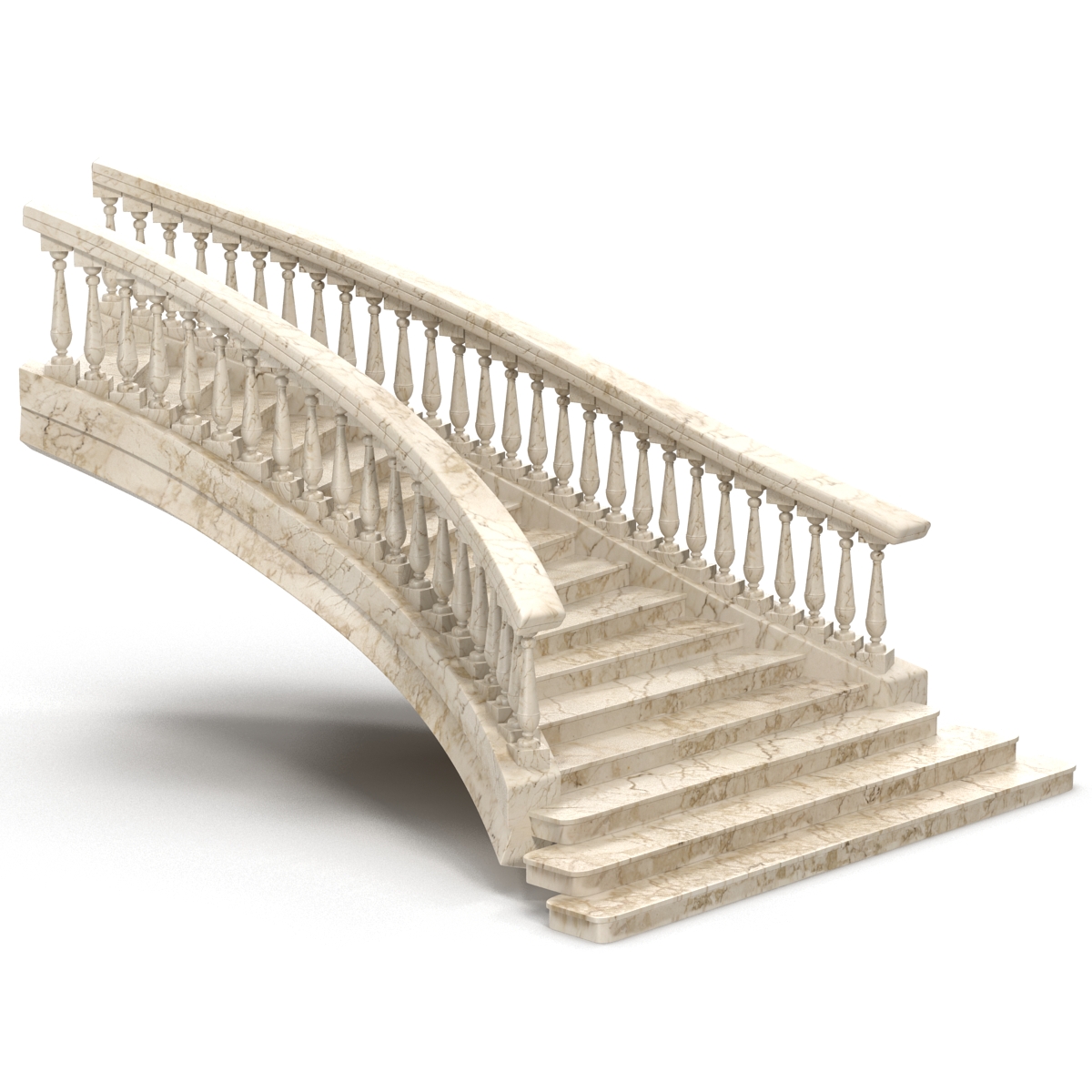 3D model Stairs 2