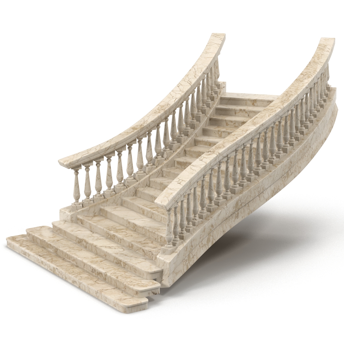 3D model Stairs 2