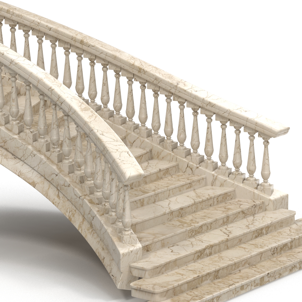 3D model Stairs 2