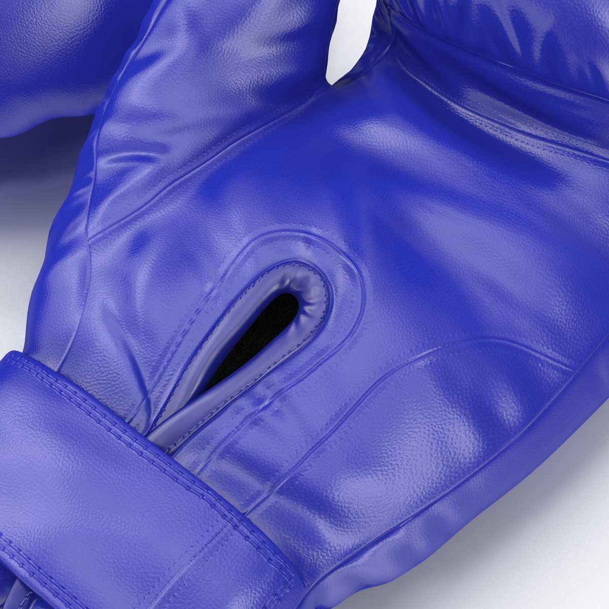 Boxing Gloves Everlast Blue 3D