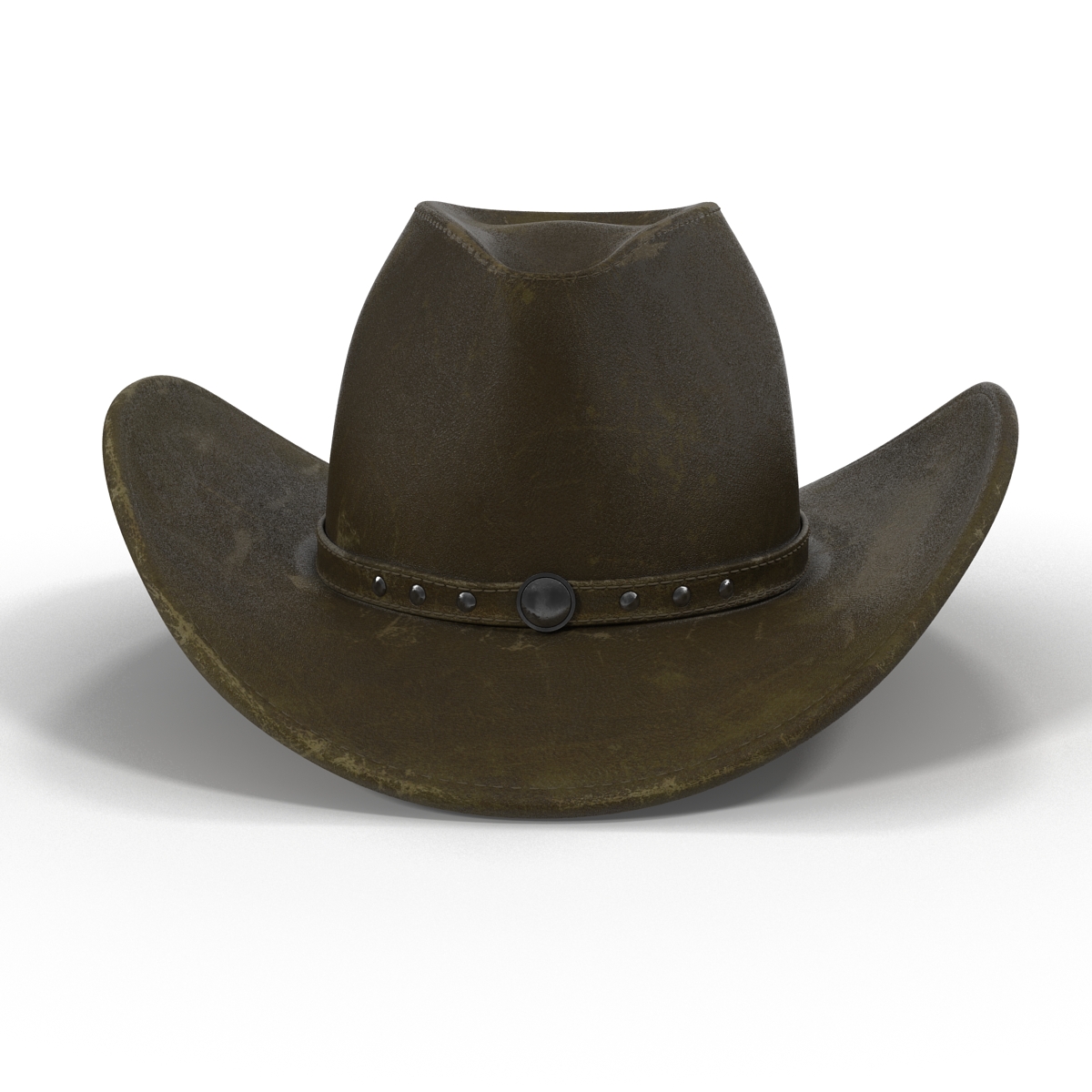 3D Old Cowboy Hat 2