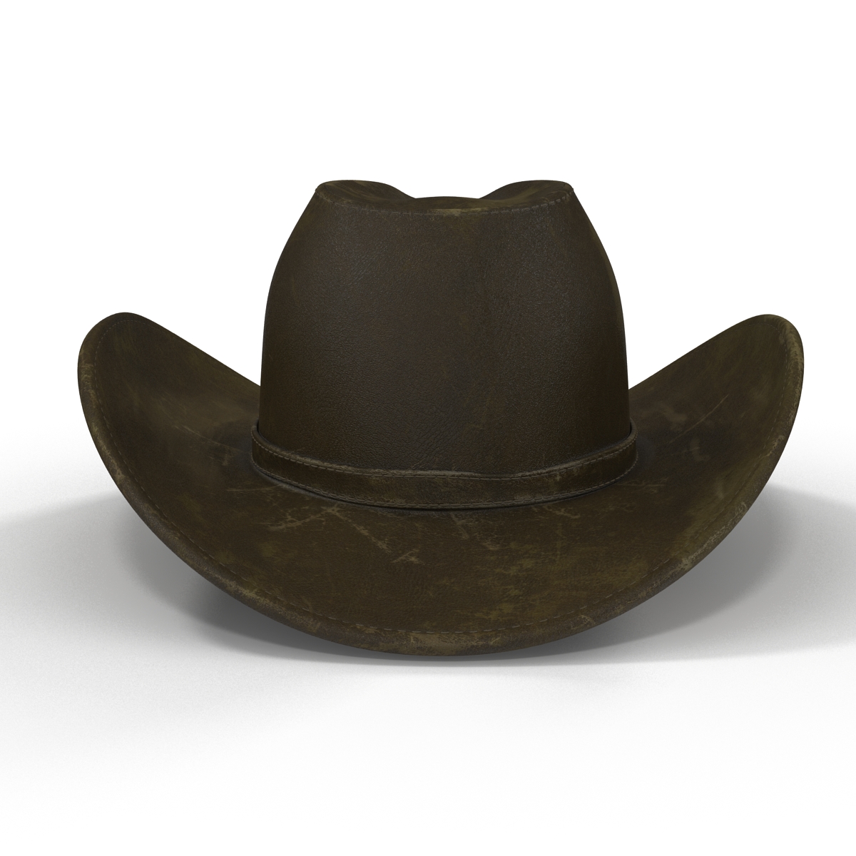 3D Old Cowboy Hat 2