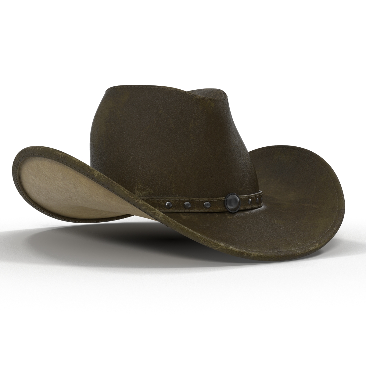 3D Old Cowboy Hat 2