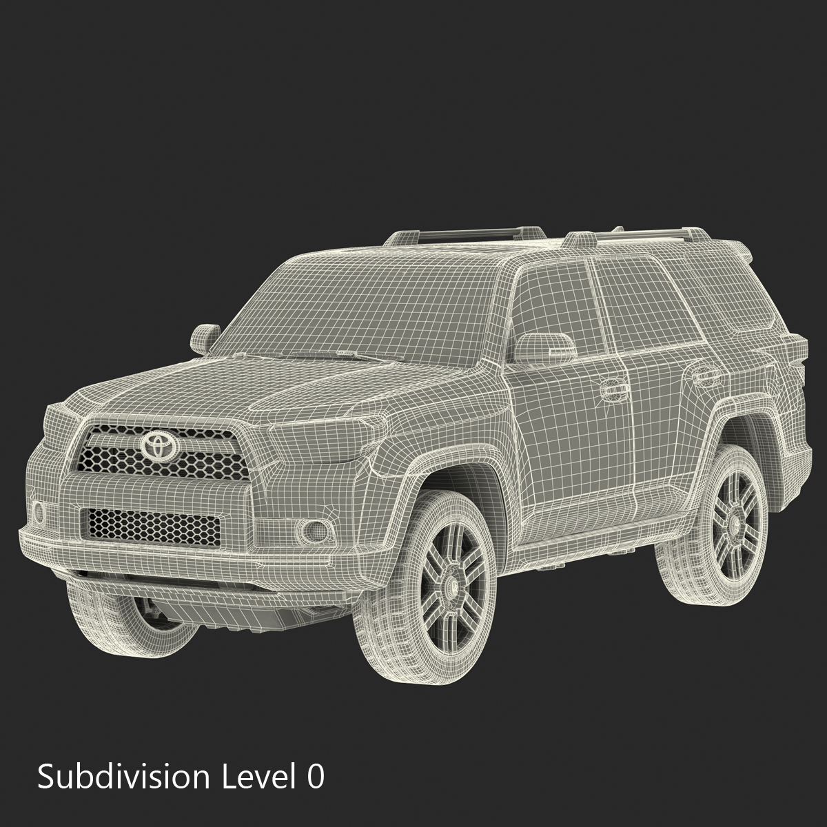 Toyota 4Runner 2012 3D model