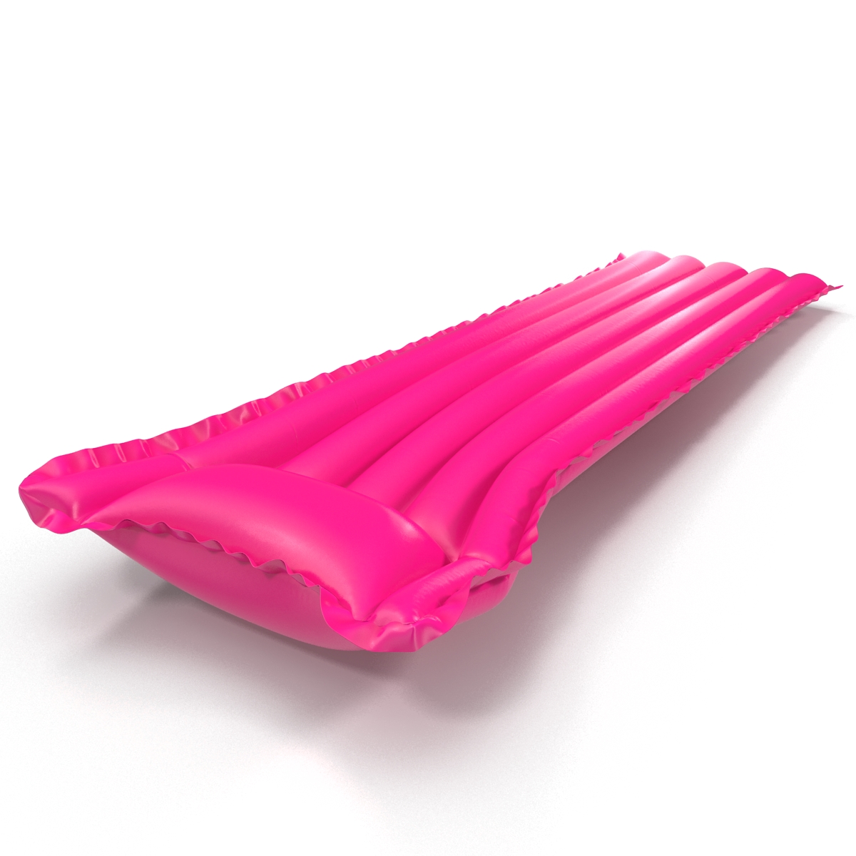 3D model Inflatable Air Mattress 3 Pink