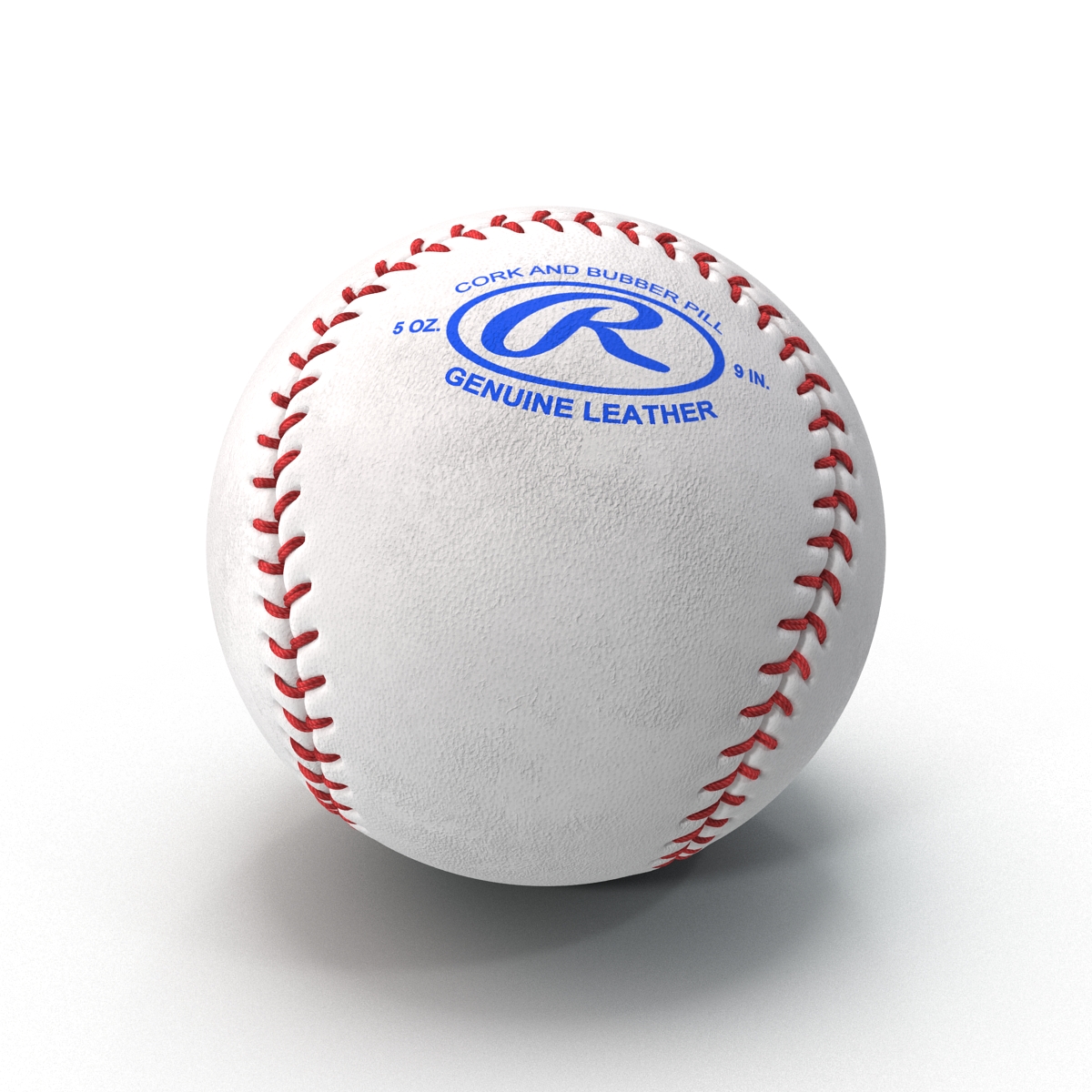 Baseball Ball Rawlings 3D