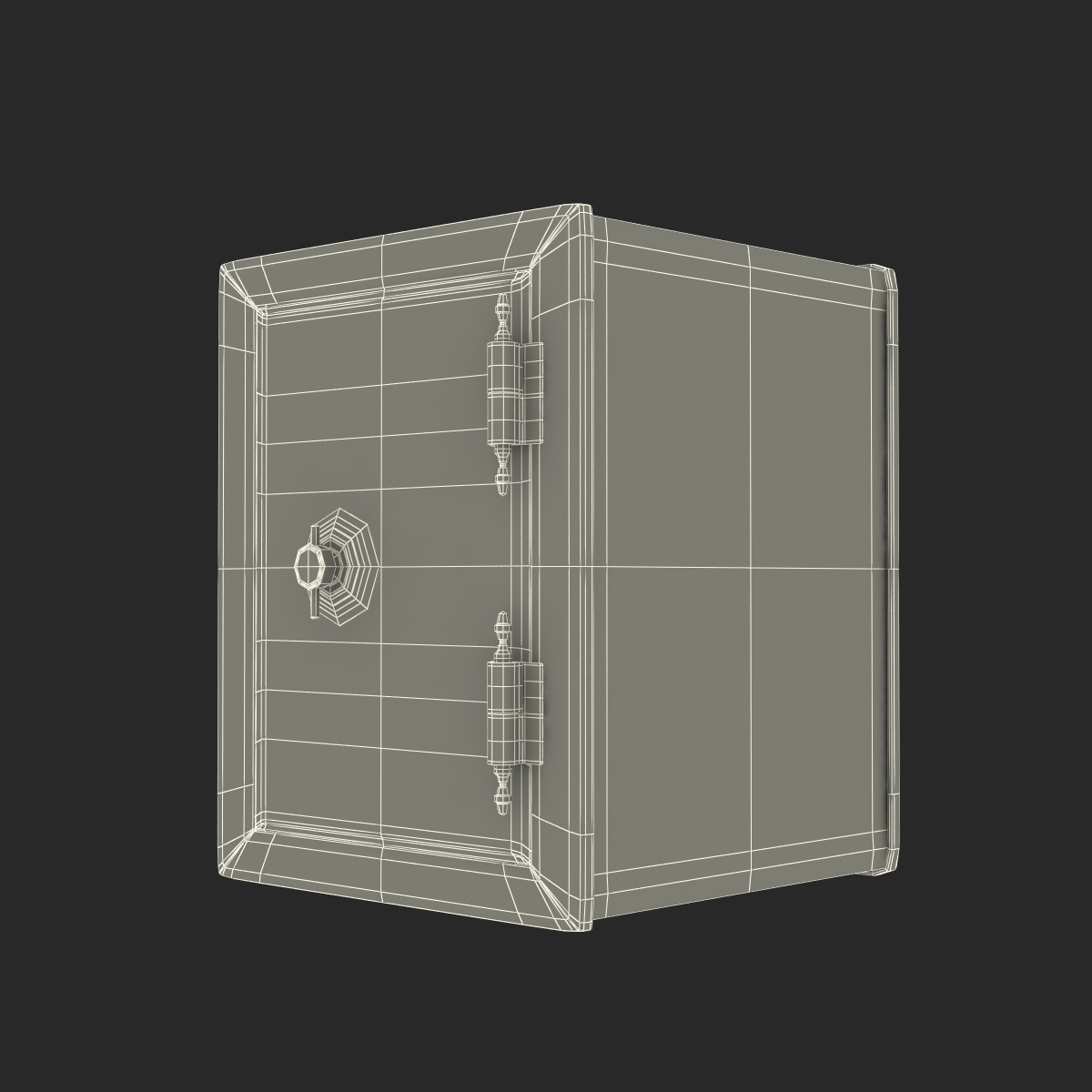 3D model Old Safe 3