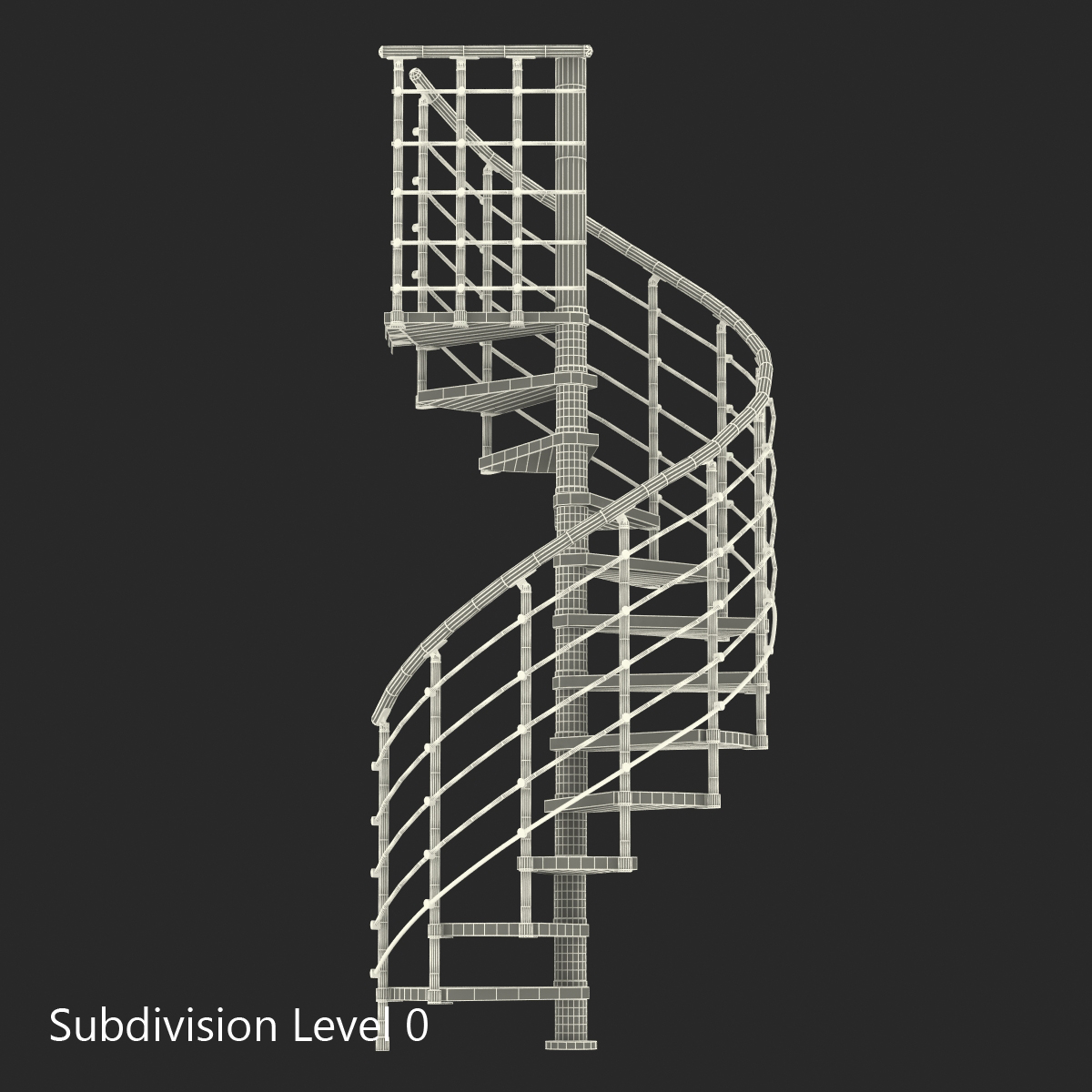 3D model Stairs 5