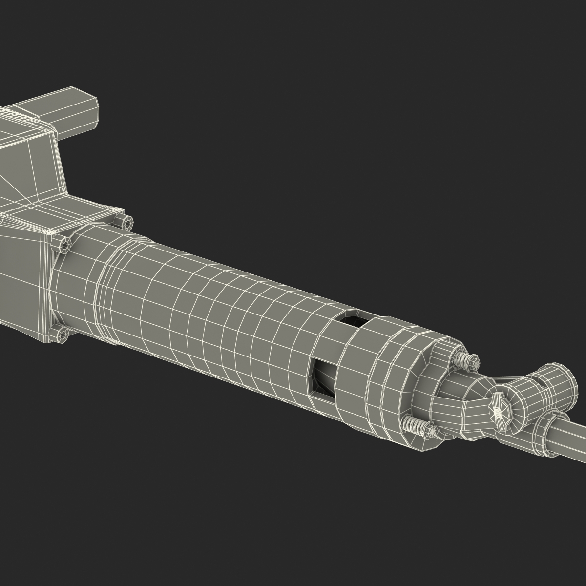 3D Electric Demolition Jack Hammer 2 model