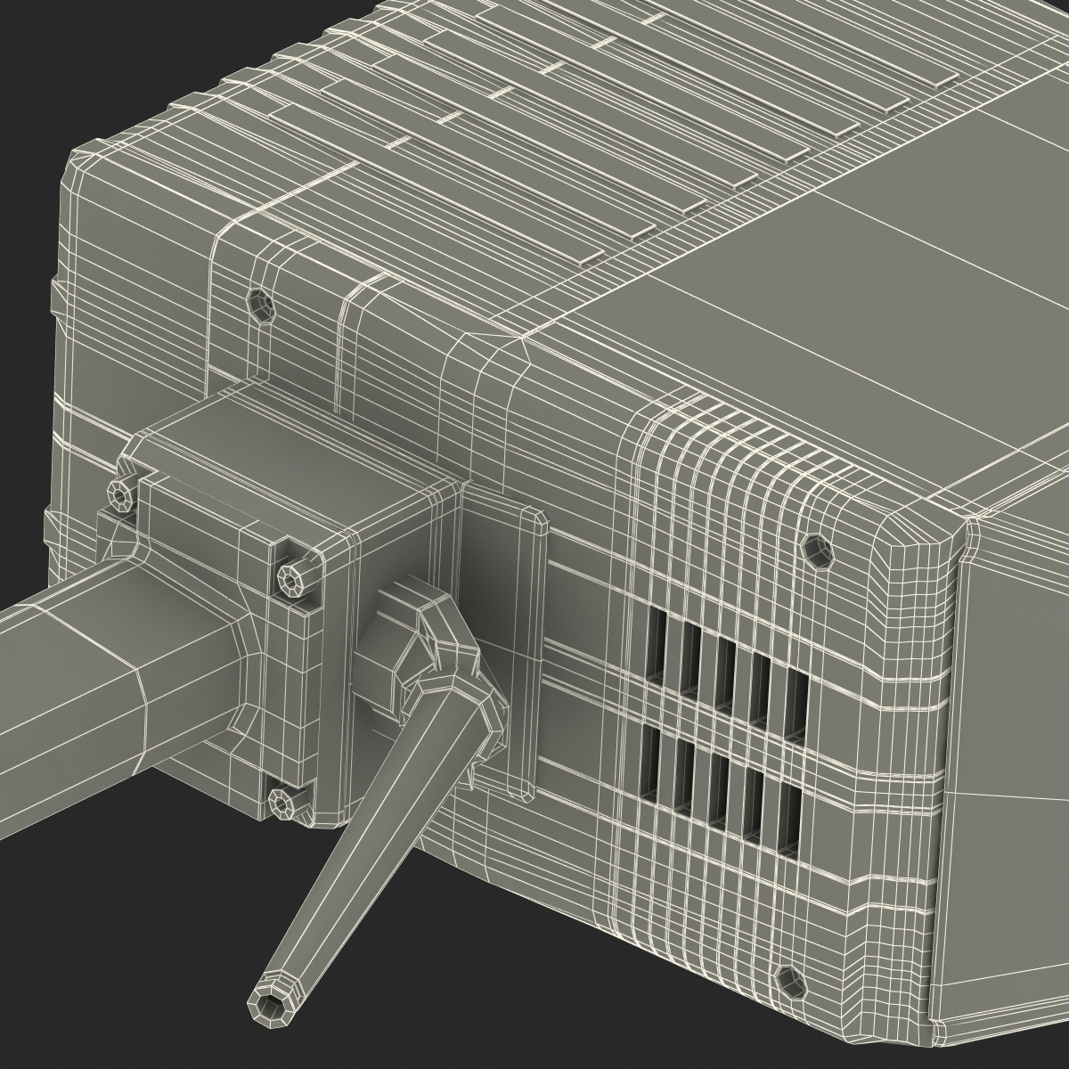 3D Electric Demolition Jack Hammer 2 model