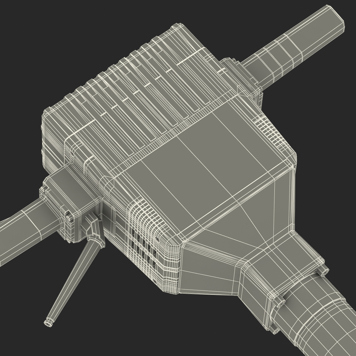 3D Old Electric Demolition Jack Hammer Generic model