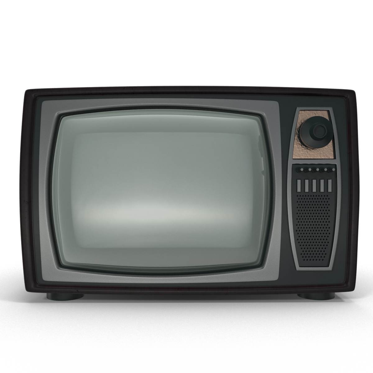 3D model Retro TV 2