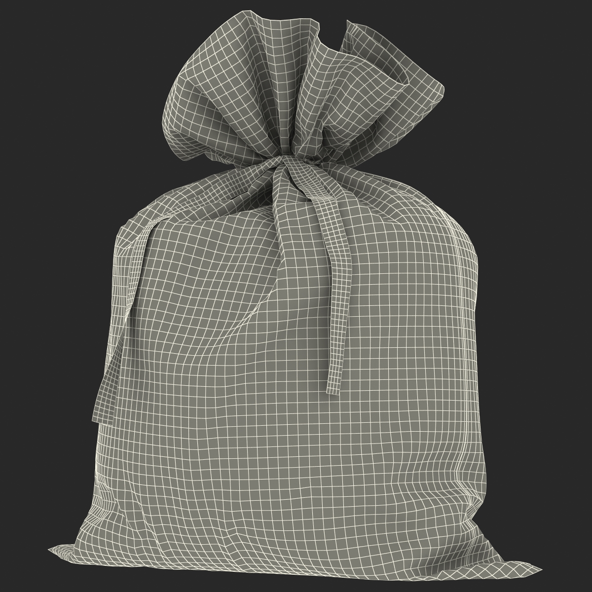 3D Money Bag Dollar