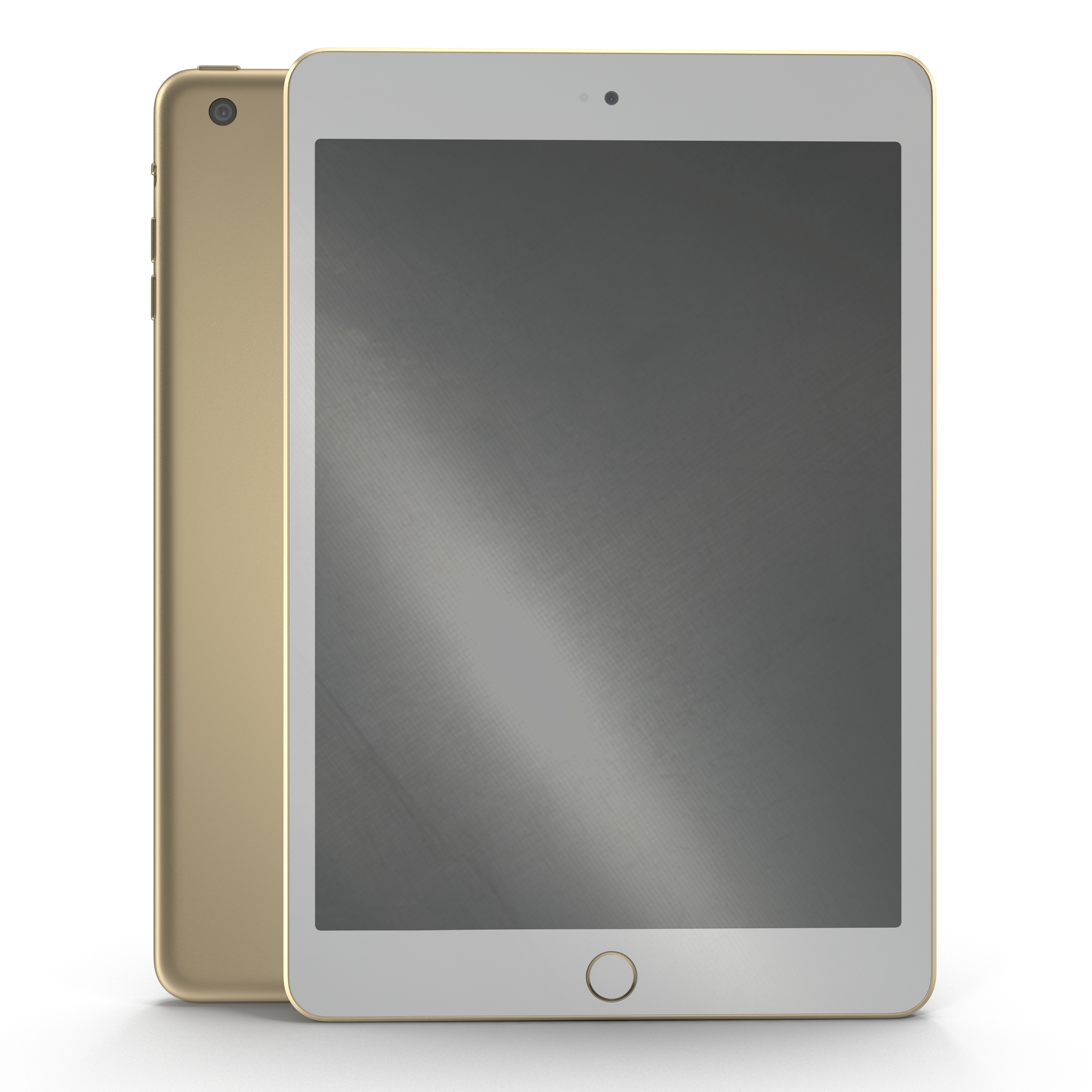 3D iPad mini 3 Gold