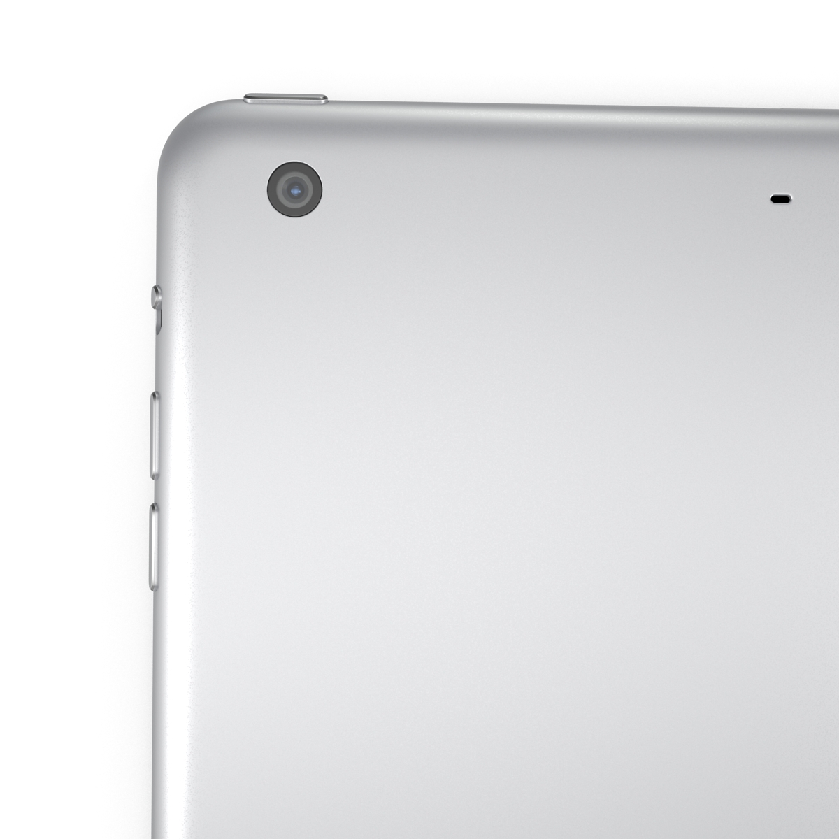 3D iPad mini 3 Silver model