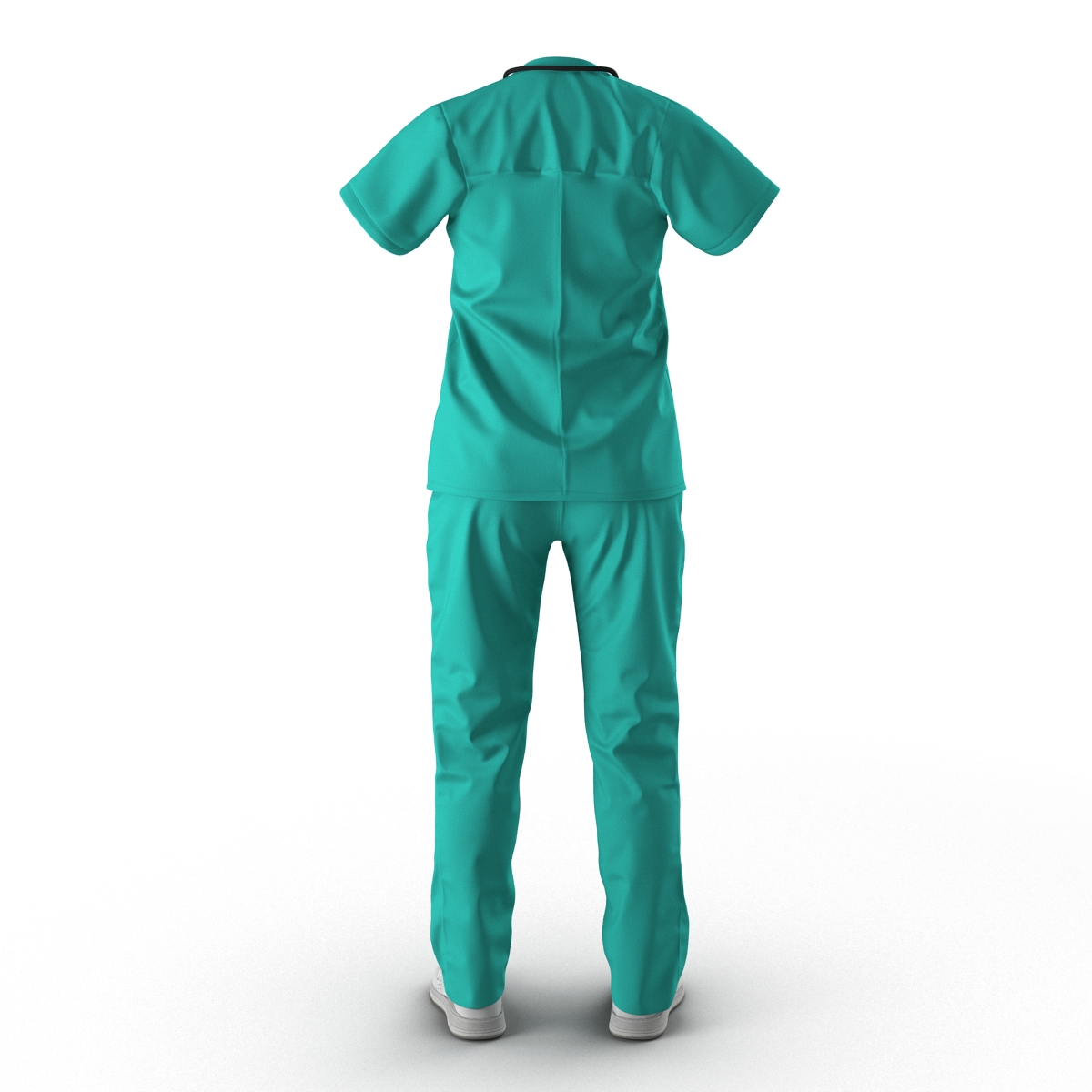 Female Surgeon Dress 7 3D