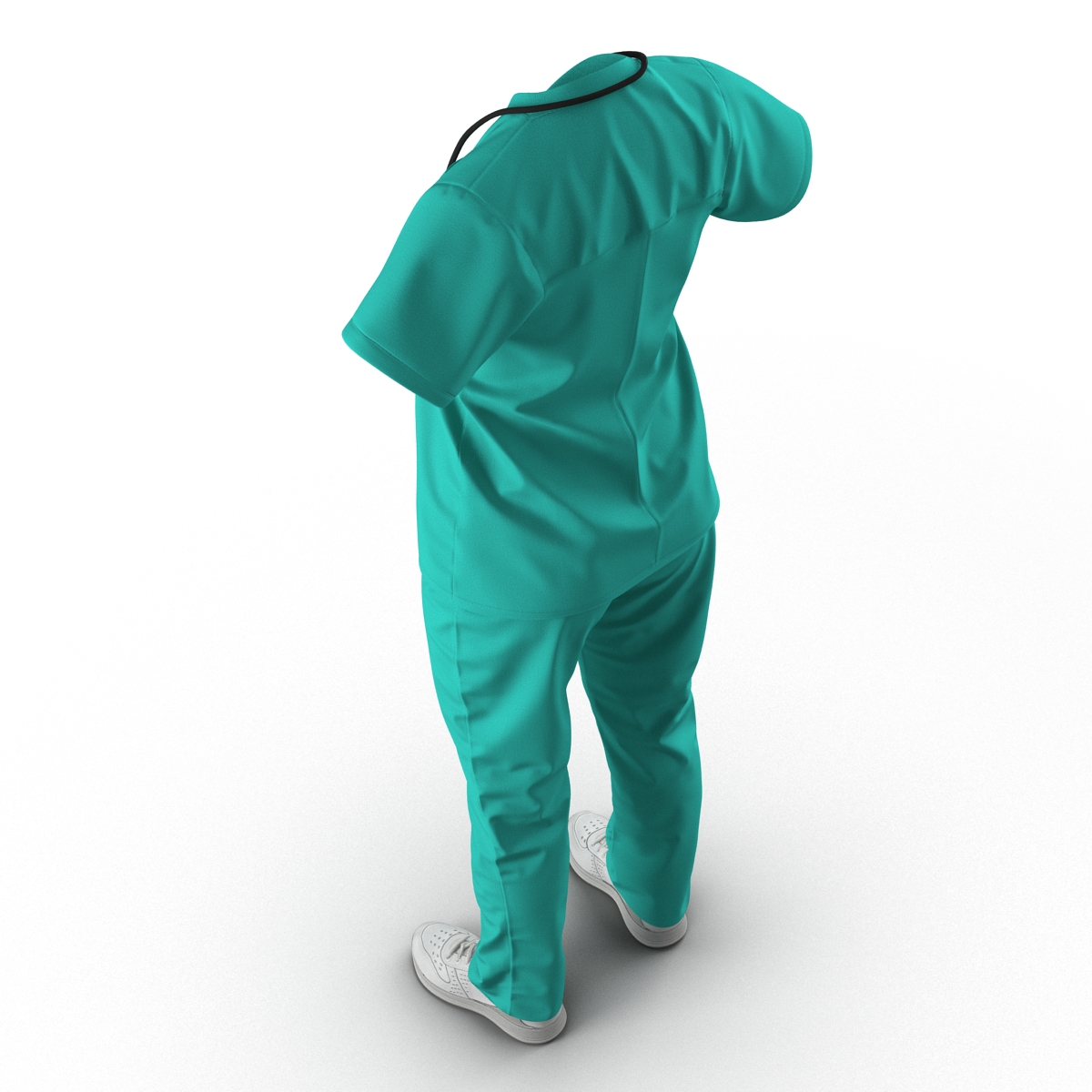 Female Surgeon Dress 7 3D