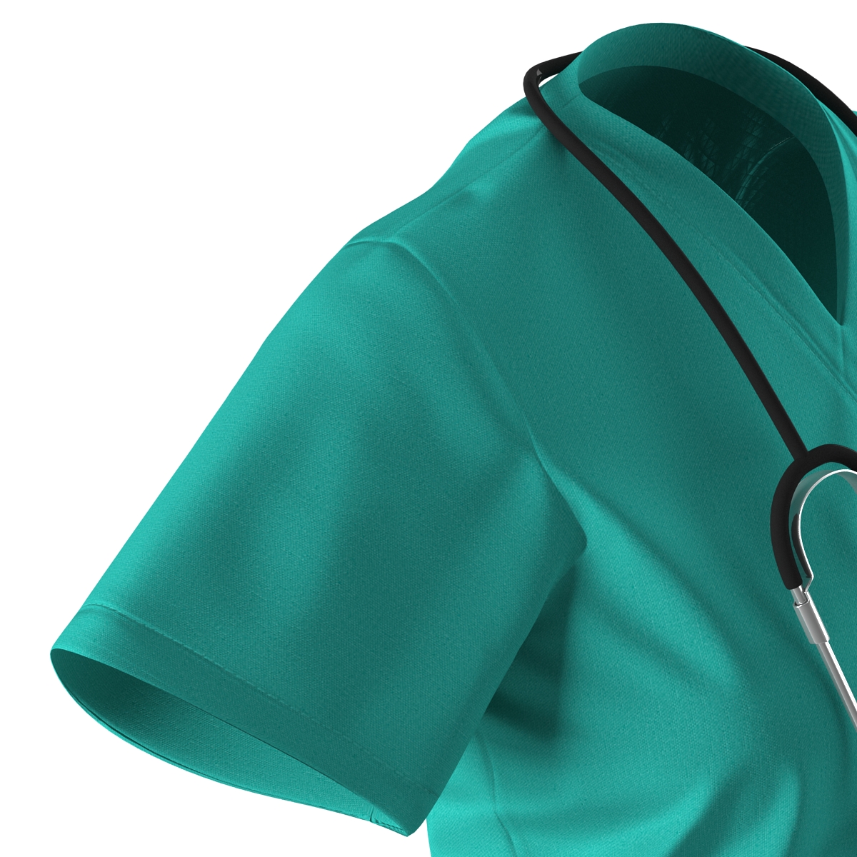 Female Surgeon Dress 7 3D