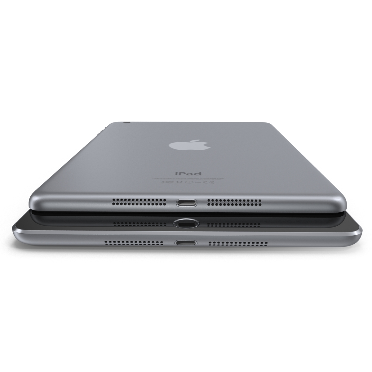 iPad mini 3 Space Gray 3D