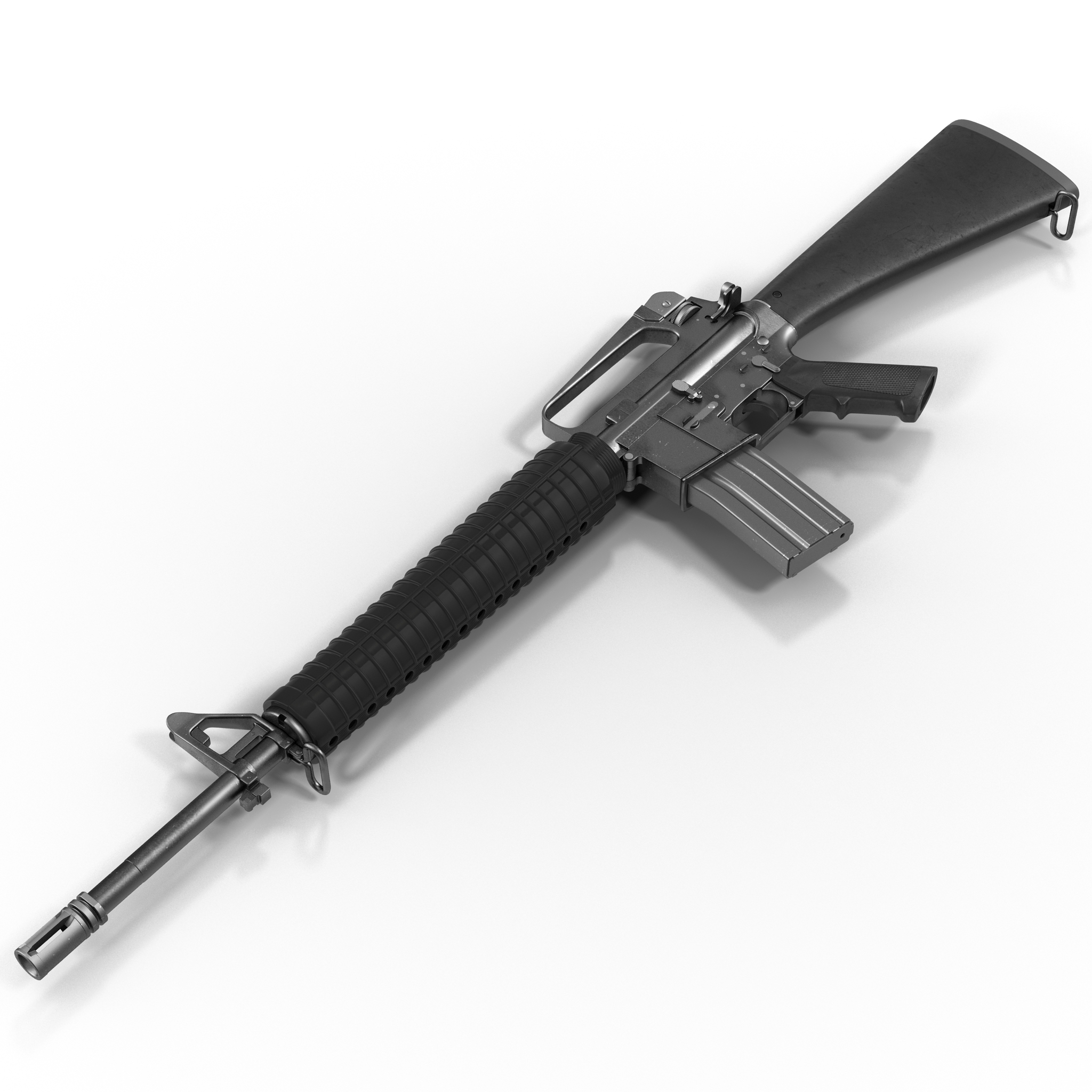 3D Assault Rifle Generic 2 model