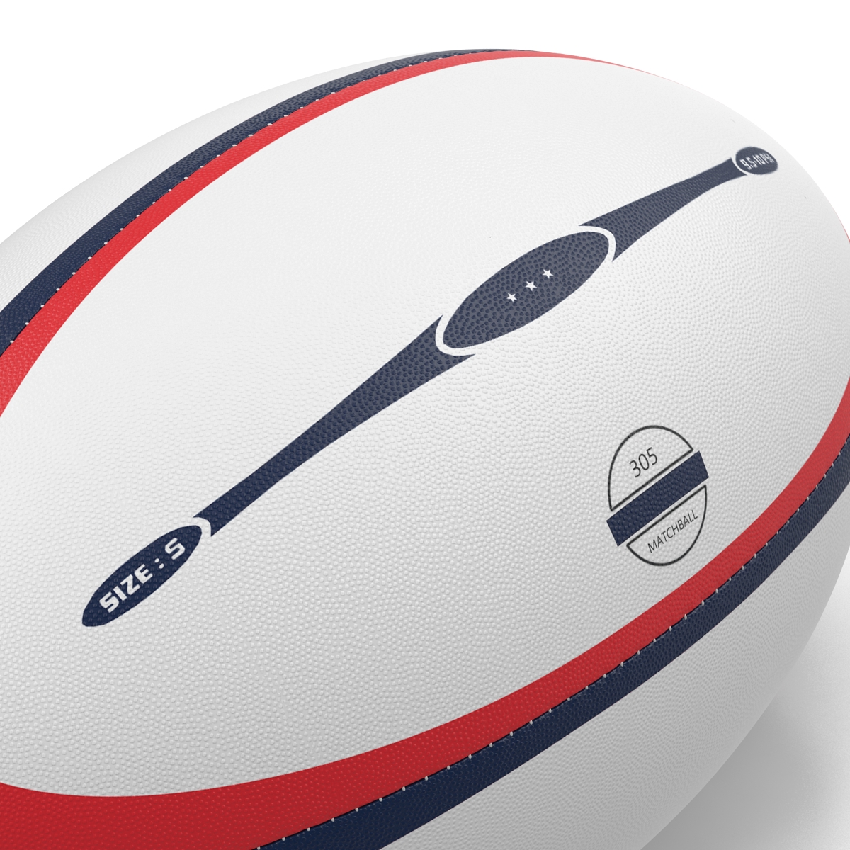 3D Rugby Ball Generic model