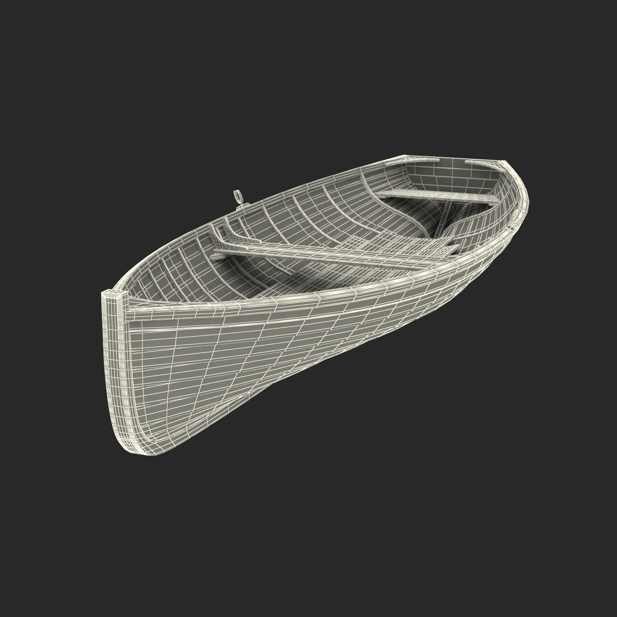 Rowboat 2 3D model