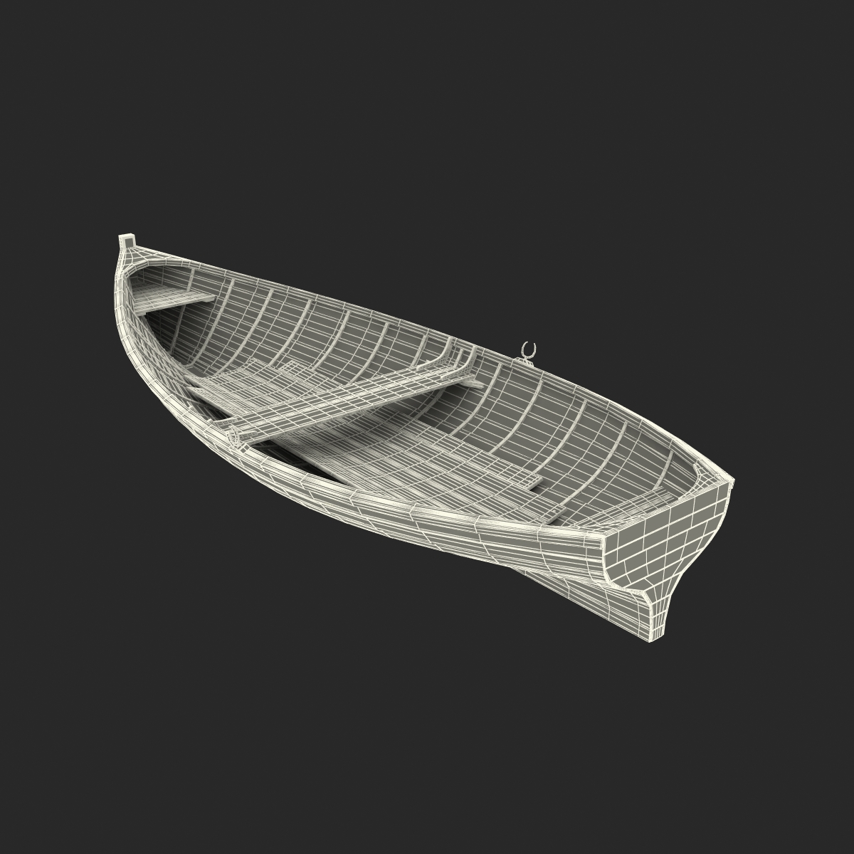 Rowboat 2 3D model