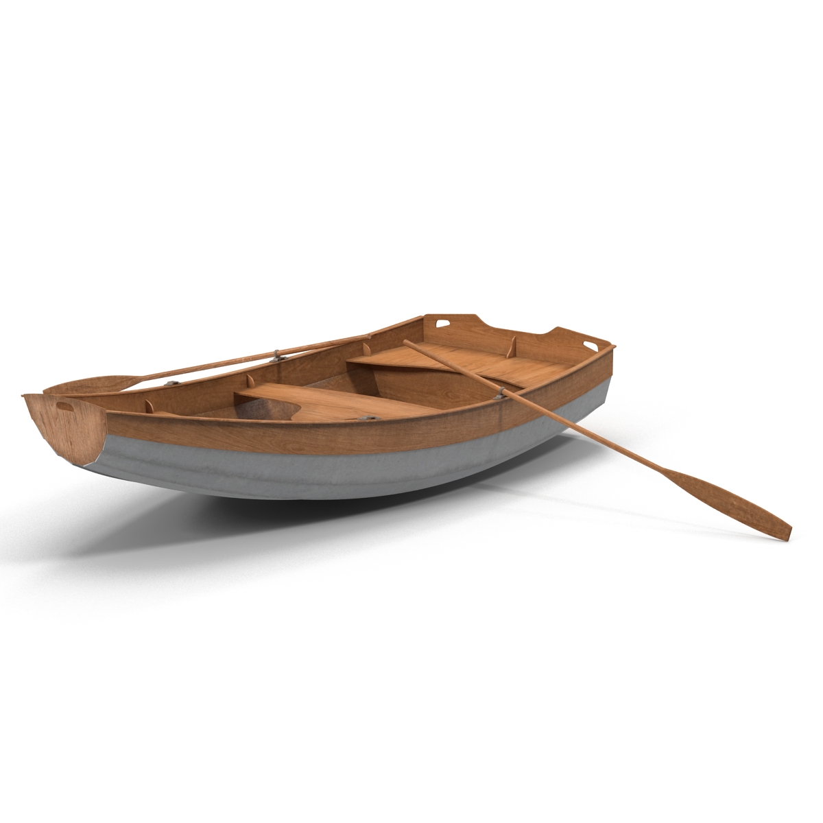 3D Rowing Boat 2 model