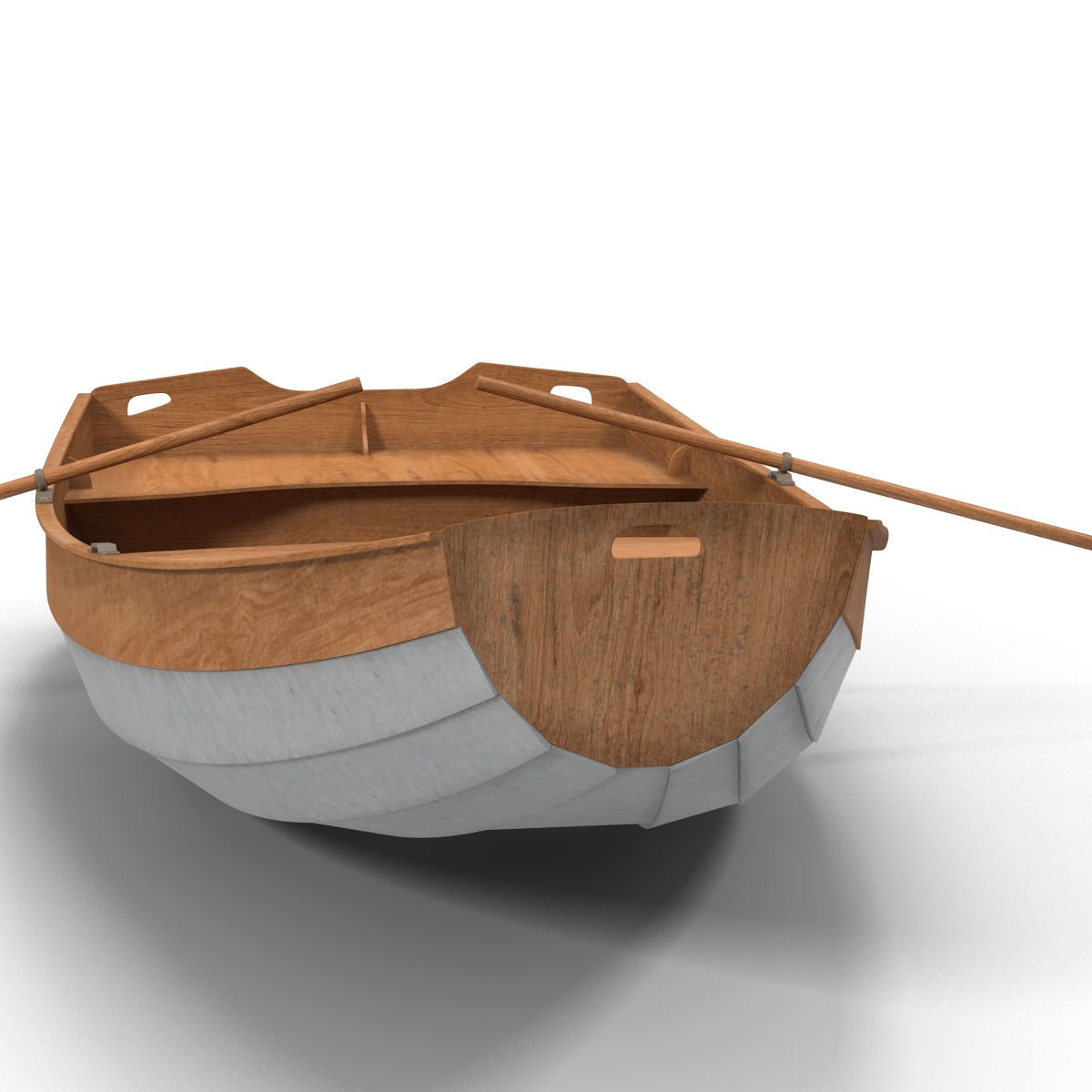 3D Rowing Boat 2 model