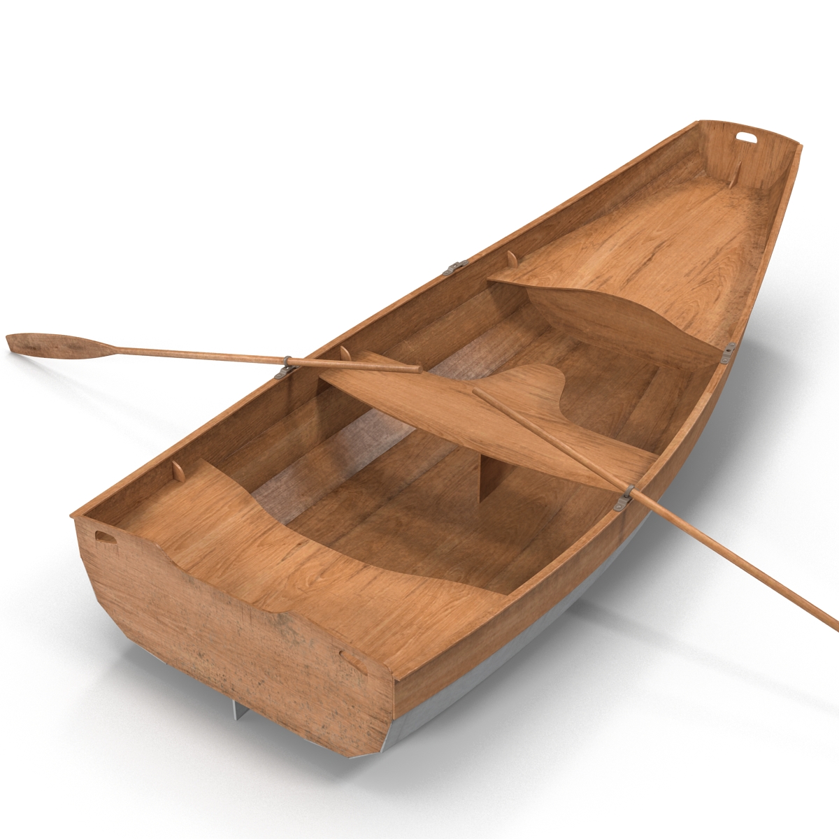 3D Rowing Boat 2 model