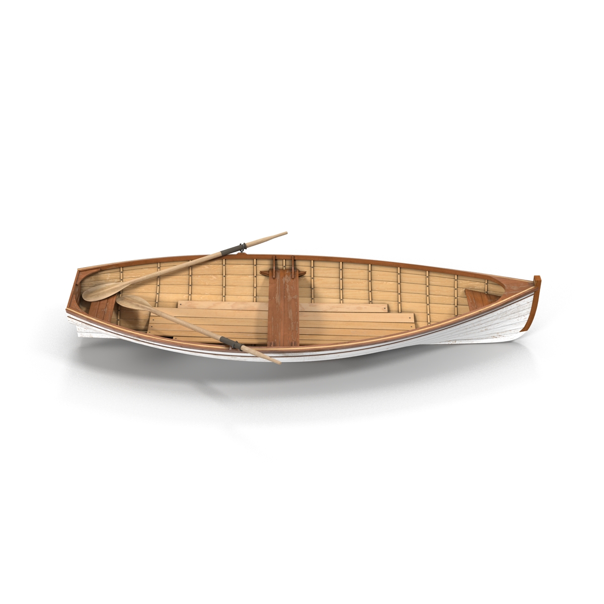 3D Rowing Boat 3 model