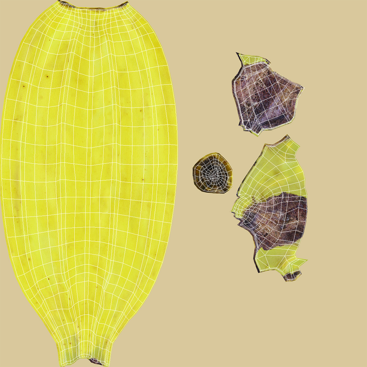 3D model Banana 2