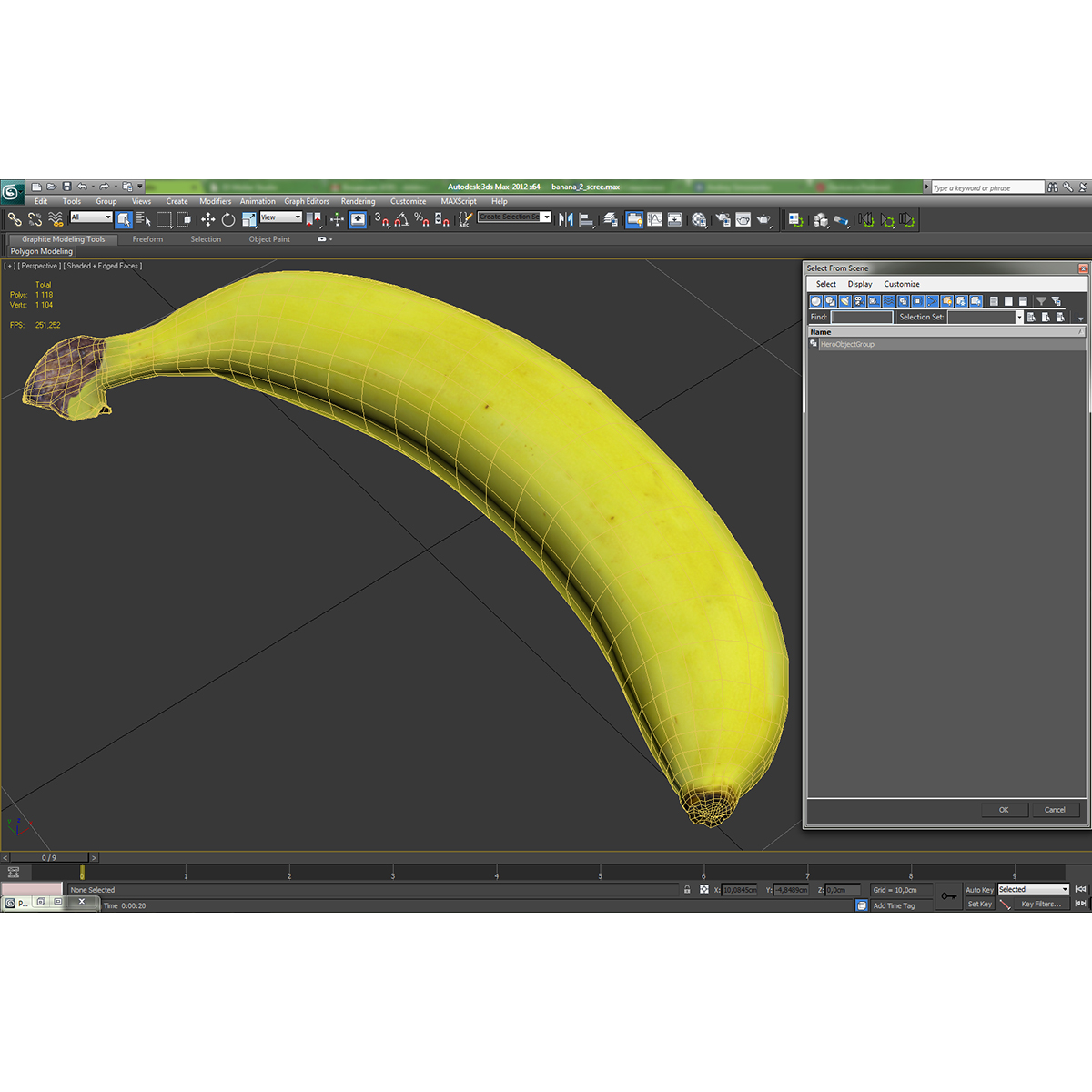 3D model Banana 2