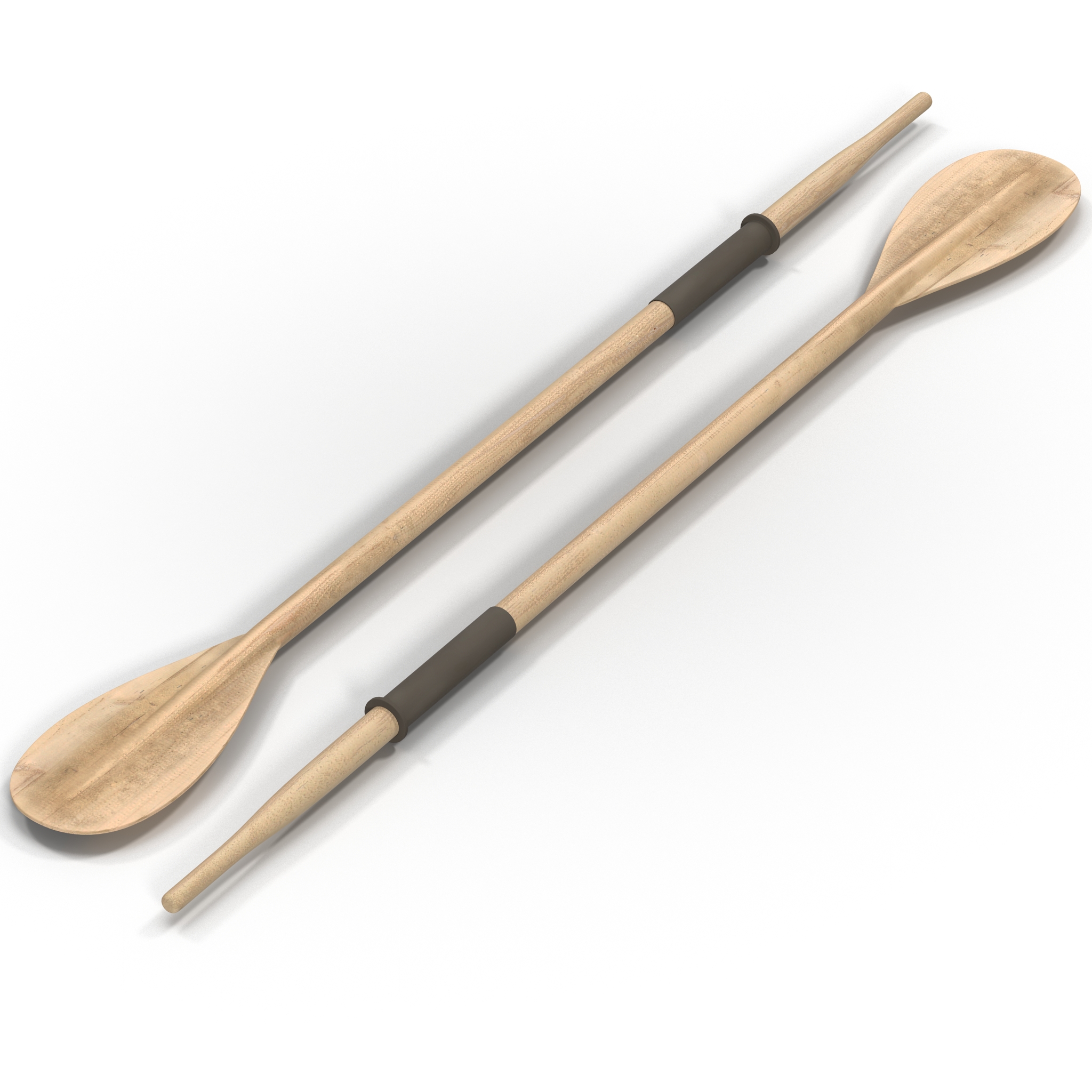 3D Wooden Paddle model