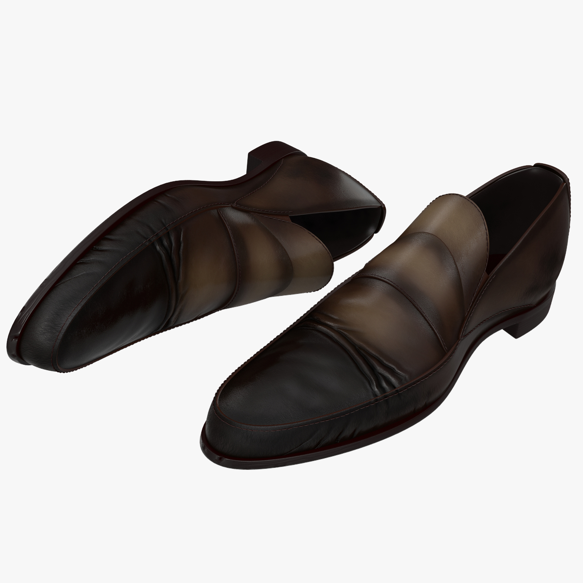 3D model Old Man Shoes 4