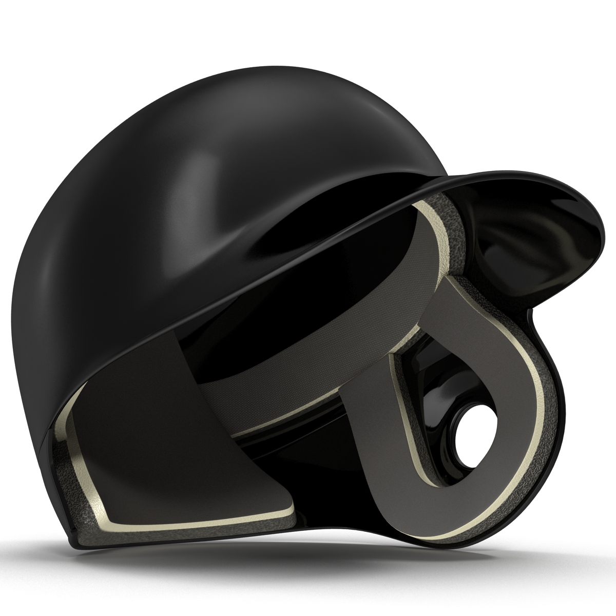 Batting Helmet 3D model