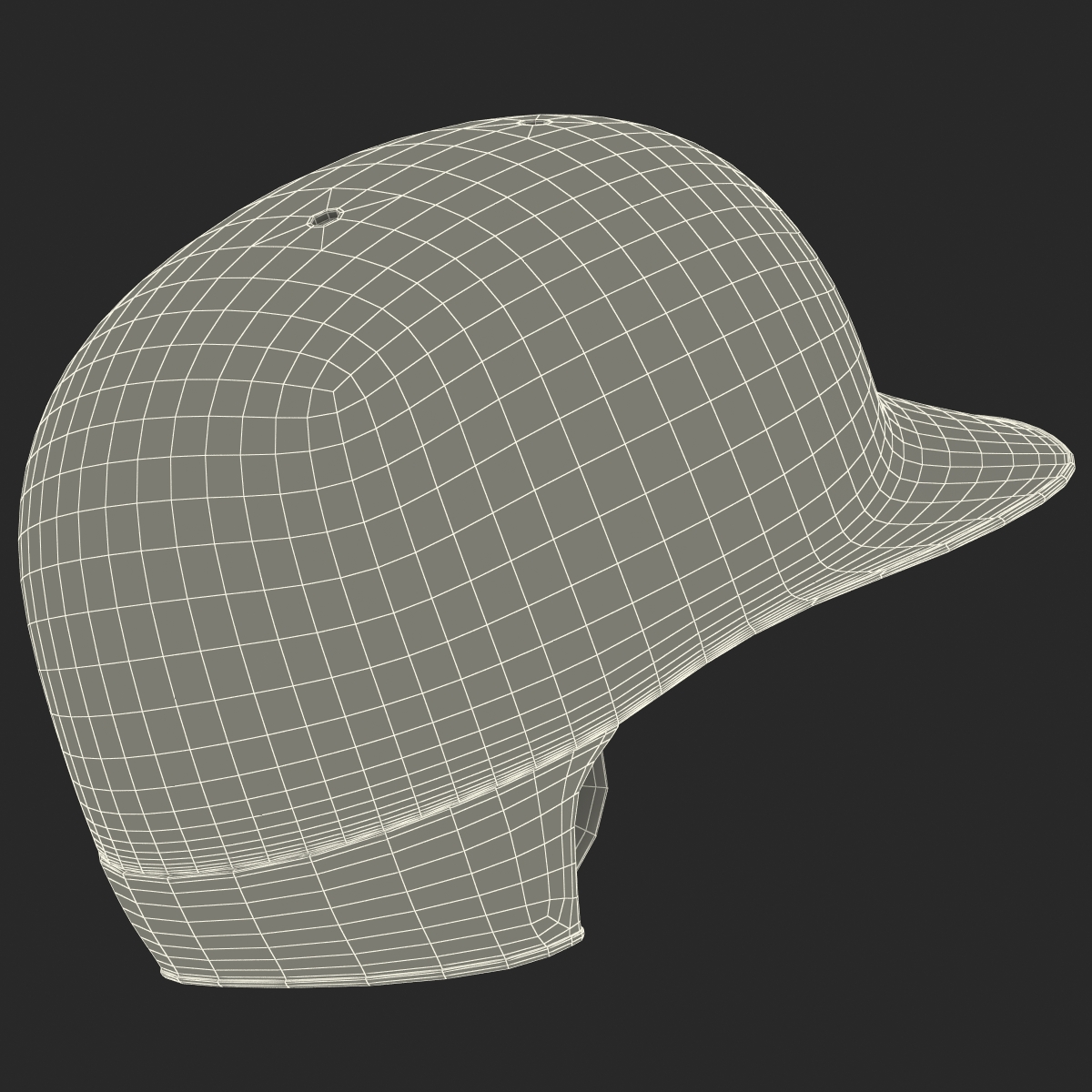 Batting Helmet 3D model