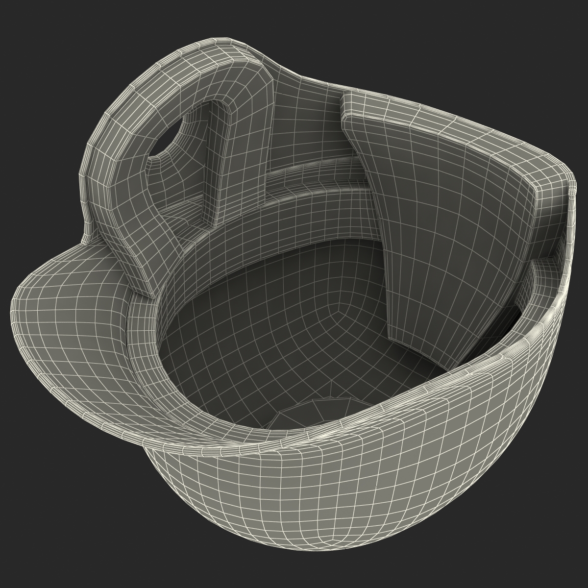 Batting Helmet 3D model