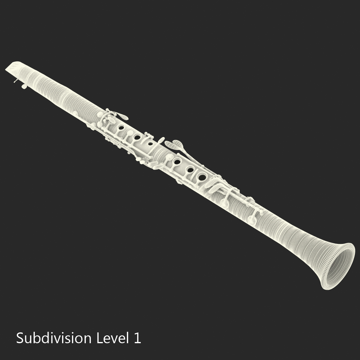 3D model Clarinet